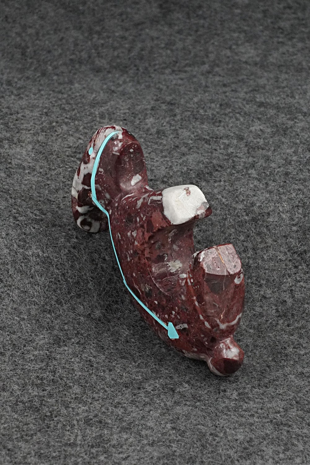 Rabbit Zuni Fetish Carving - Kenric Laiwakete
