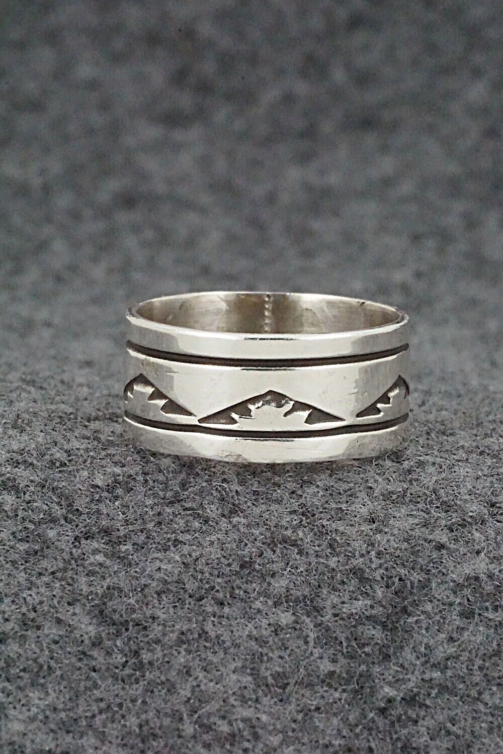 Sterling Silver Ring - Rick Enriquez - Size 11.75
