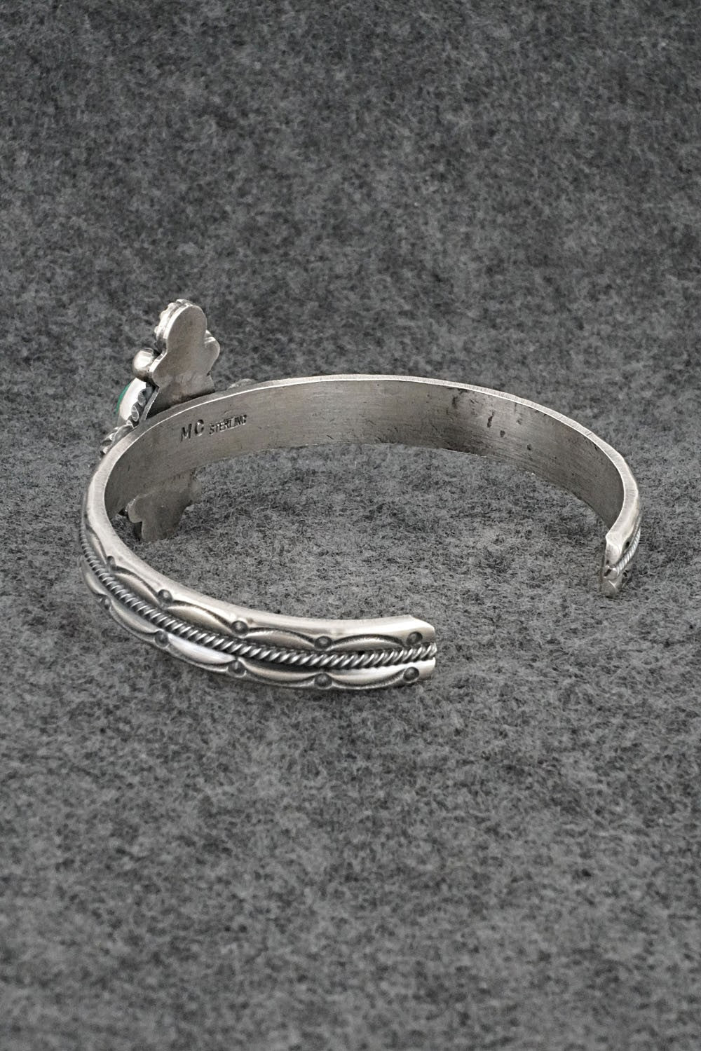 Turquoise & Sterling Silver Bracelet - Michael Calladitto