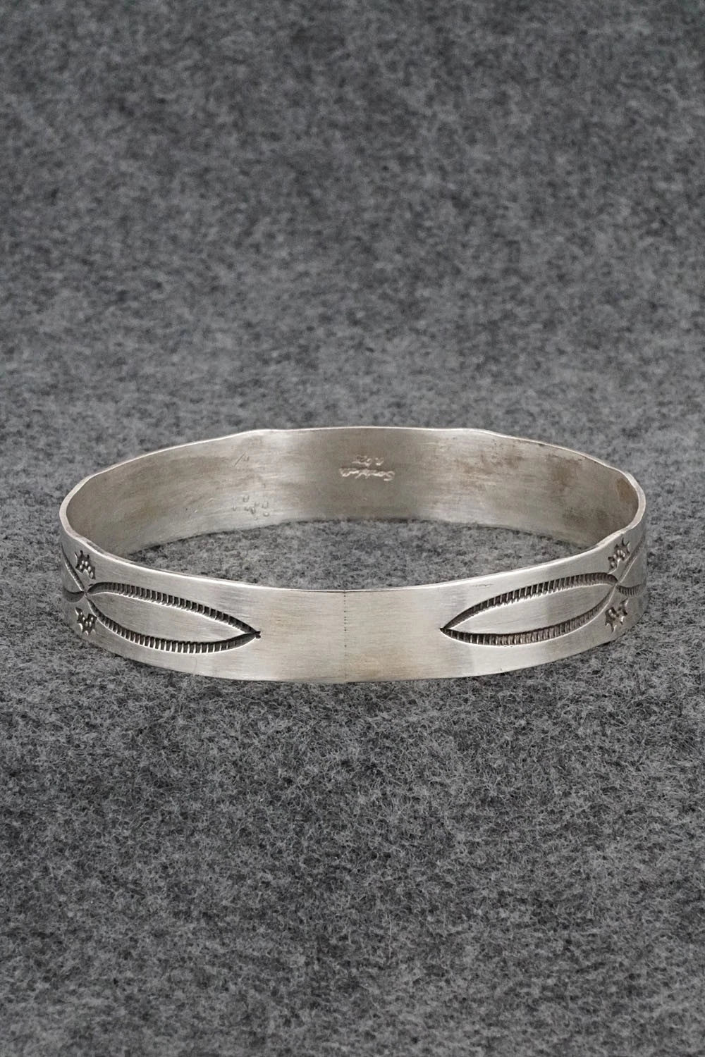 Sterling Silver Bangle Bracelet - Jerry Sandoval