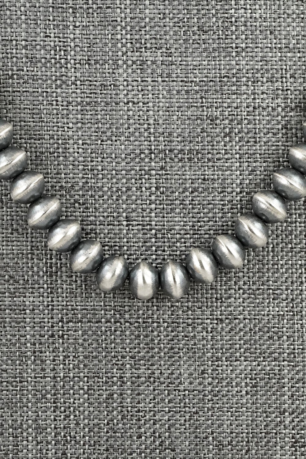 Sterling Silver Navajo Pearl Necklace 18" - Tonisha Haley