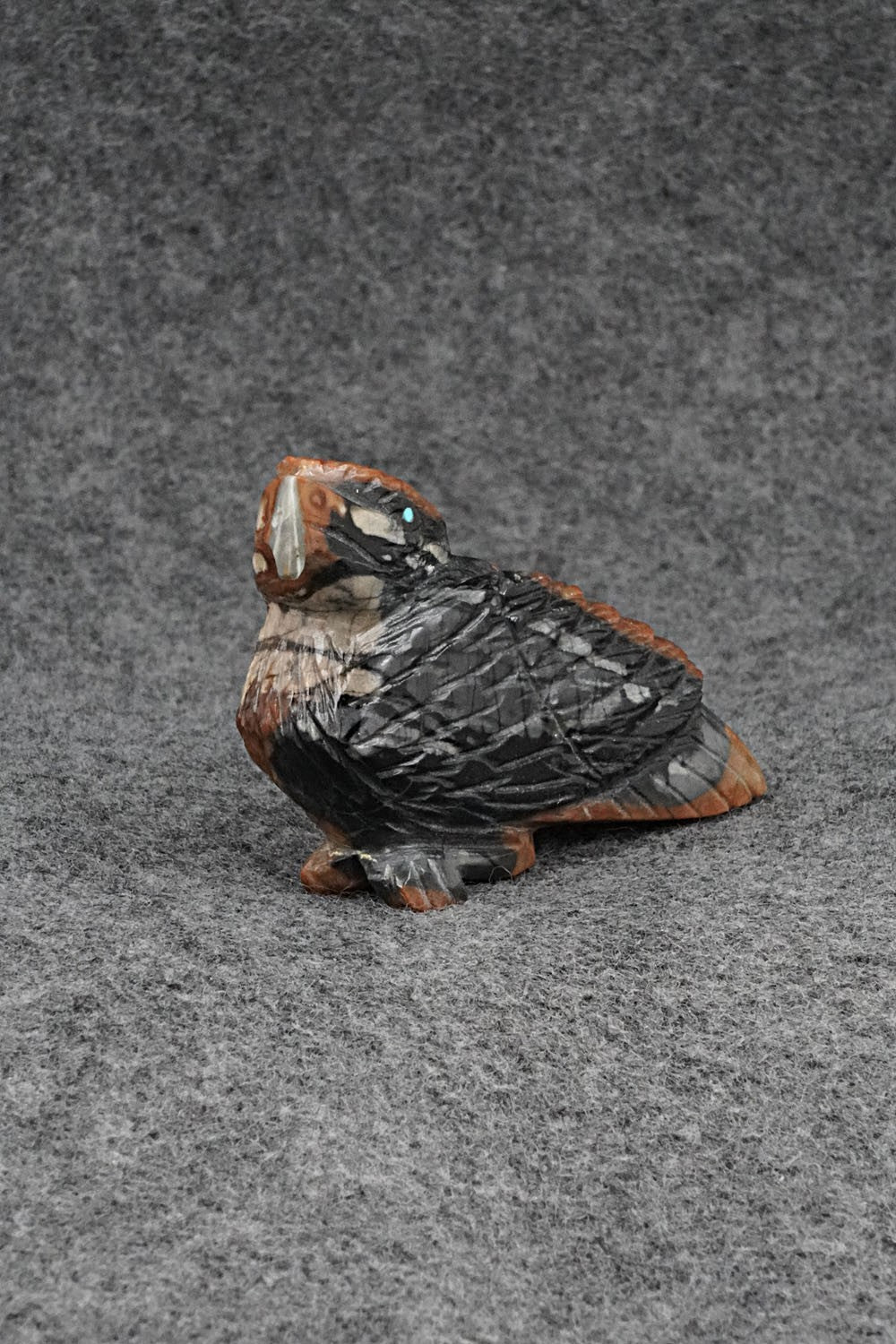 Eagle Zuni Fetish Carving - Tony Mackel