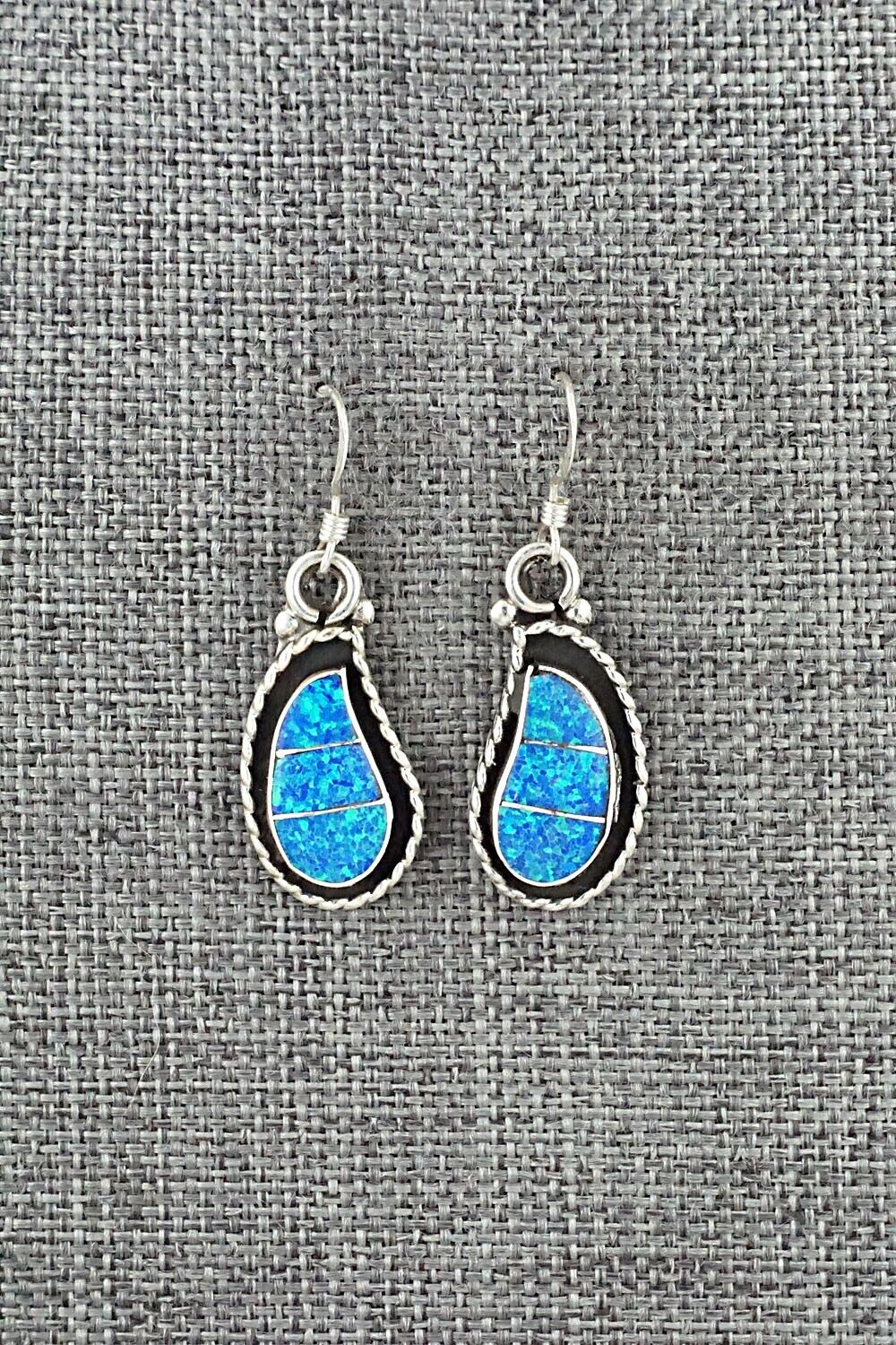 Opalite & Sterling Silver Earrings - Susie Lowsayatee