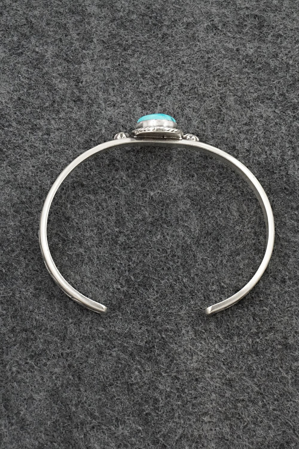 Turquoise & Sterling Silver Bracelet - Samuel Yellowhair