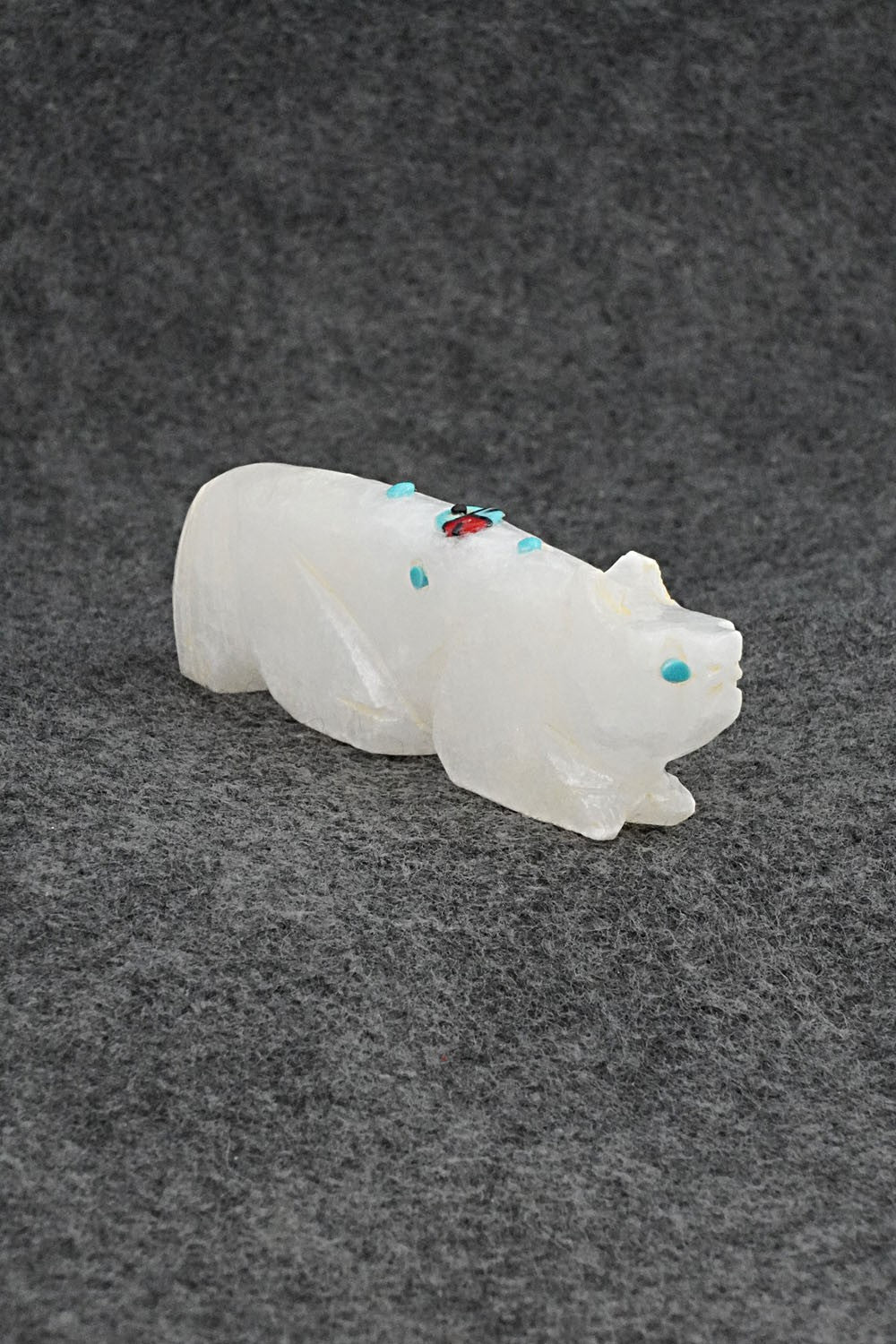 Wolf Zuni Fetish Carving - Dannette Laate