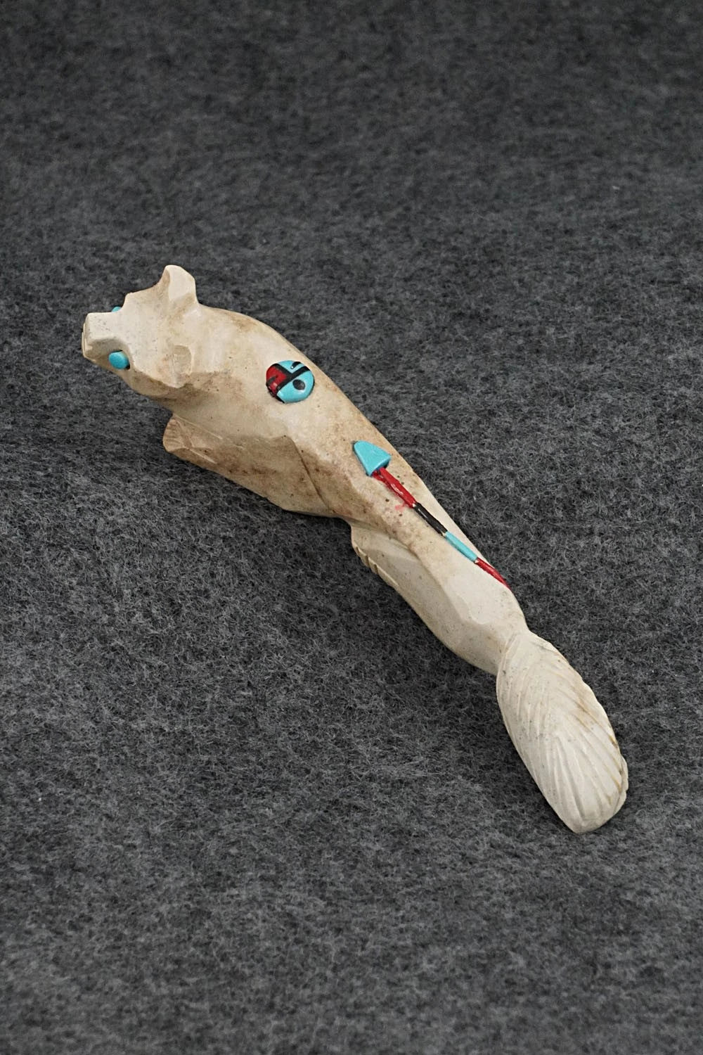 Fox Zuni Fetish Carving - Danette Laate