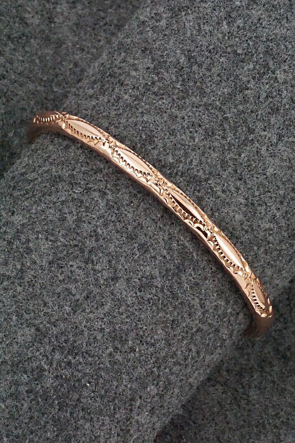 Copper Bracelet - Elaine Tahe