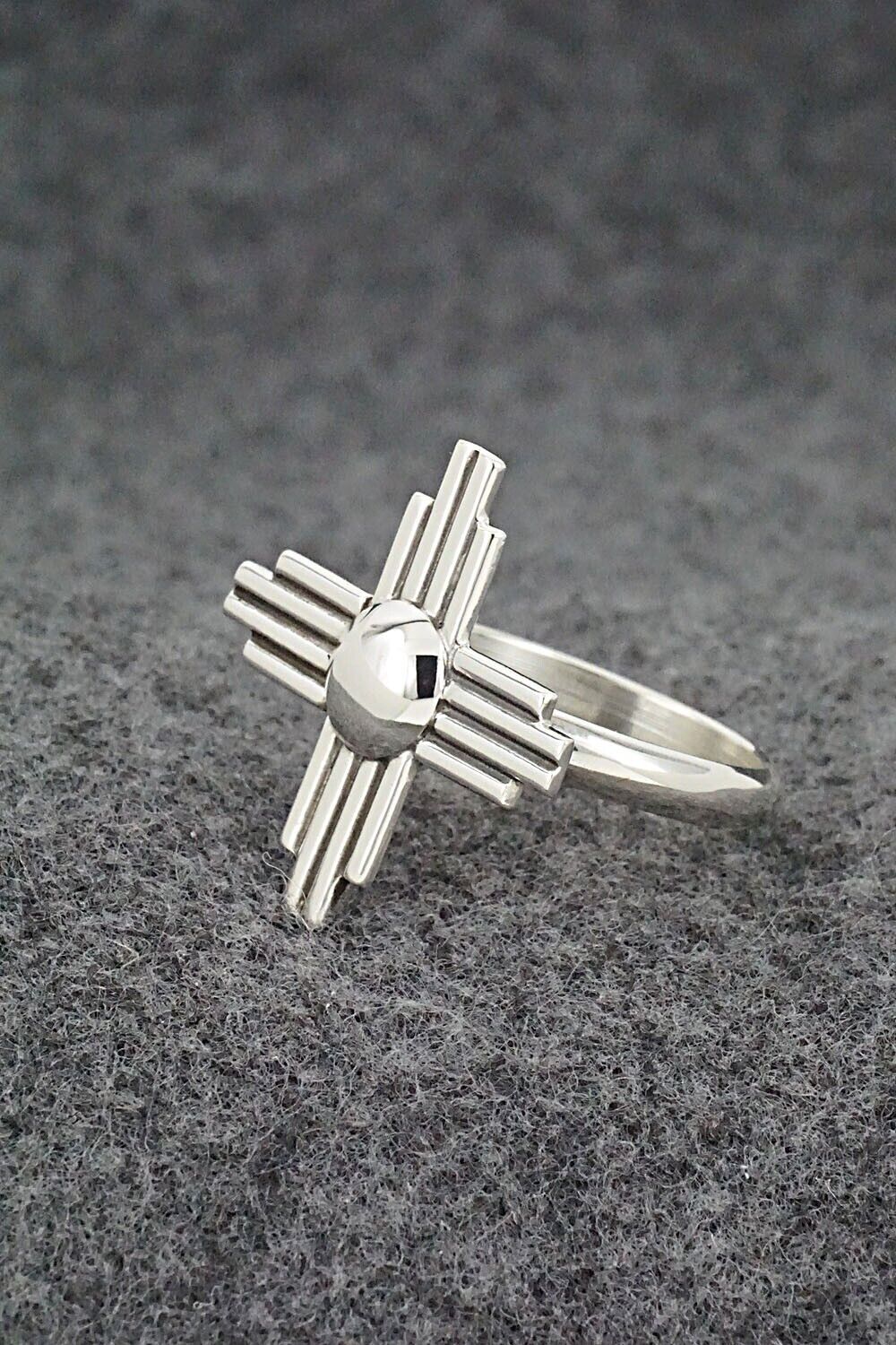 Sterling Silver Ring - Raymond Coriz - Size 9.75