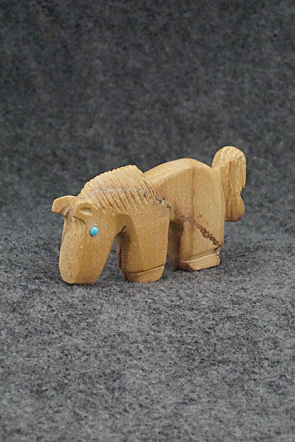 Horse Zuni Fetish Carving - Cody Chavez