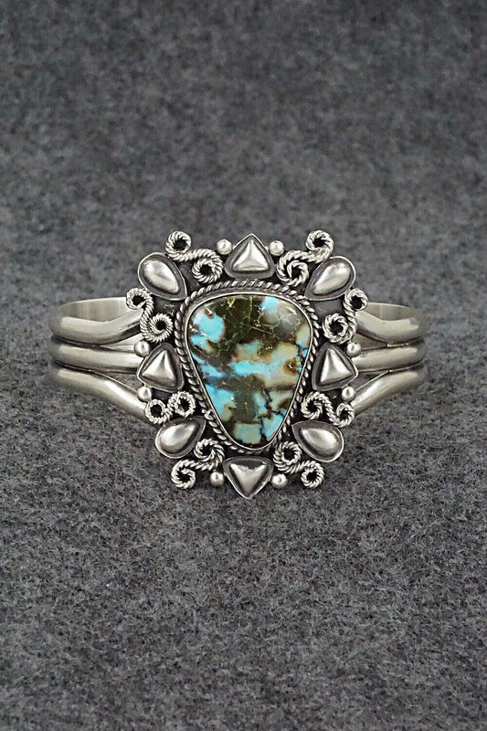 Turquoise & Sterling Silver Bracelet - Derrick Gordon