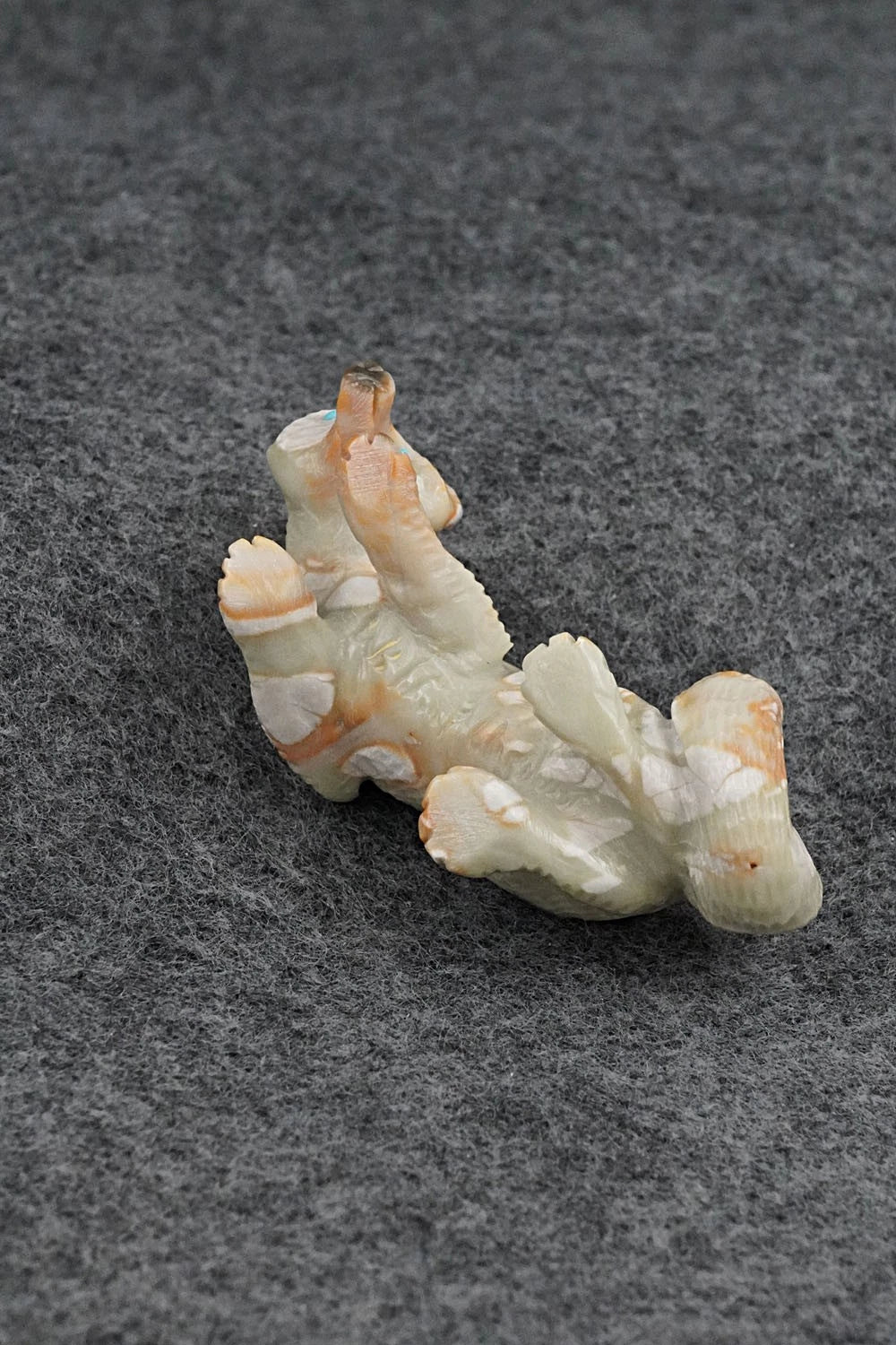 Wolf Zuni Fetish Carving - Wayne Cheama