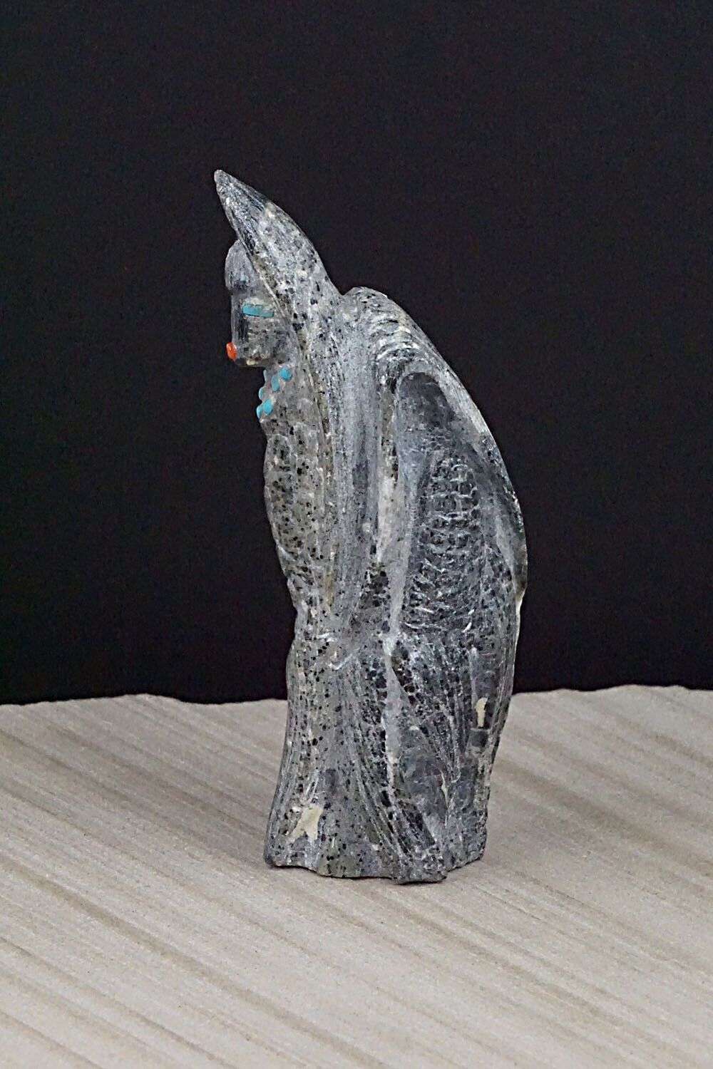 Corn Maiden Zuni Fetish Carving - Derrick Kaamasee