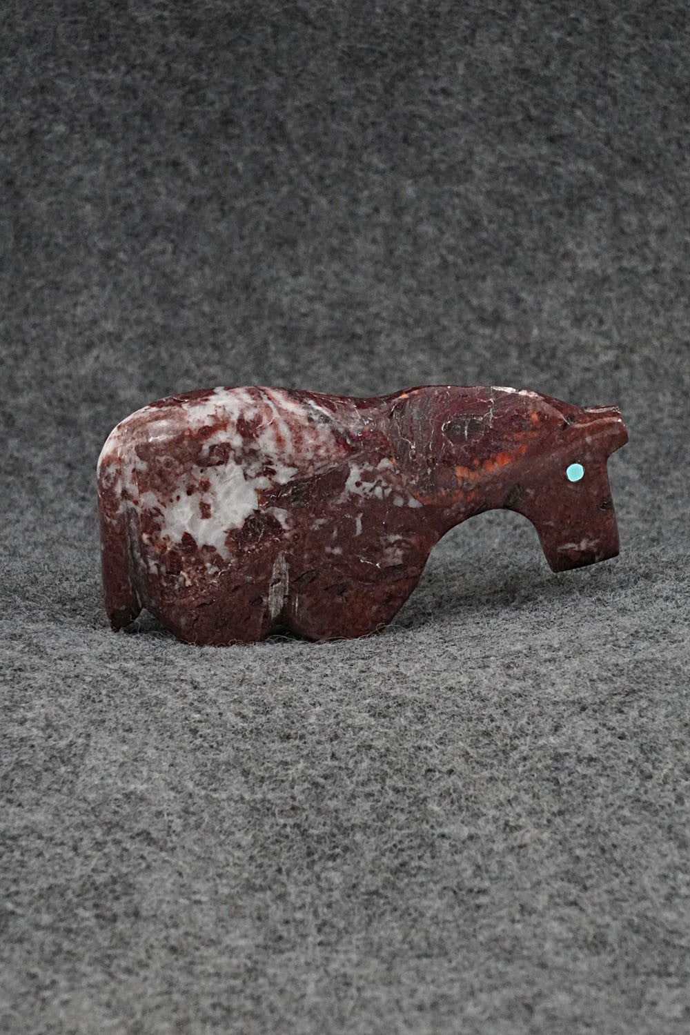 Horse Zuni Fetish Carving - Bernard Laiwakete