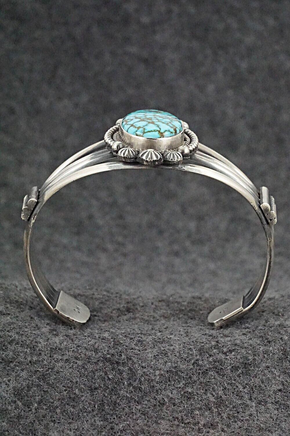 Turquoise & Sterling Silver Bracelet - Michael Calladitto