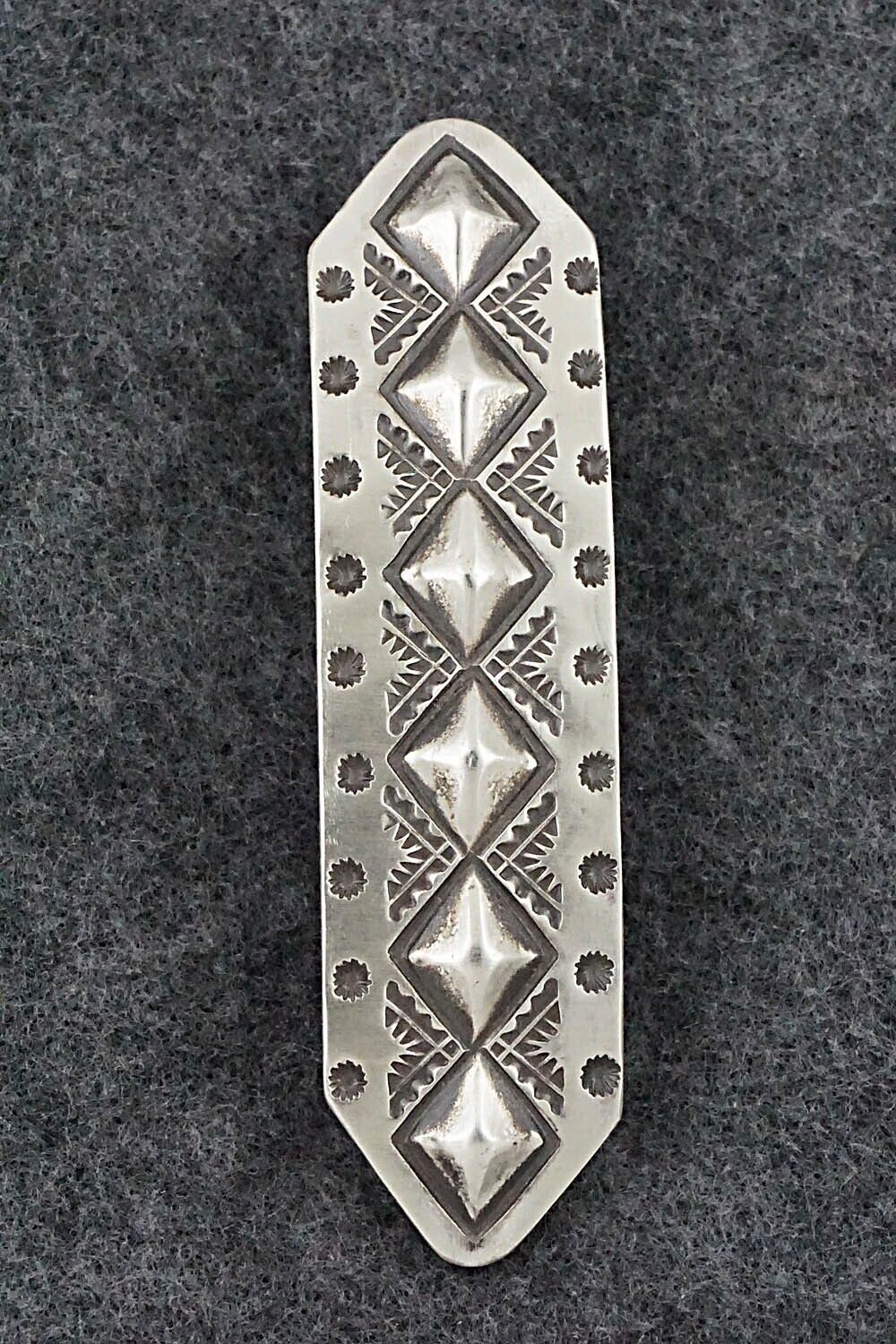 Sterling Silver Hair Barrette - Calvin Martinez
