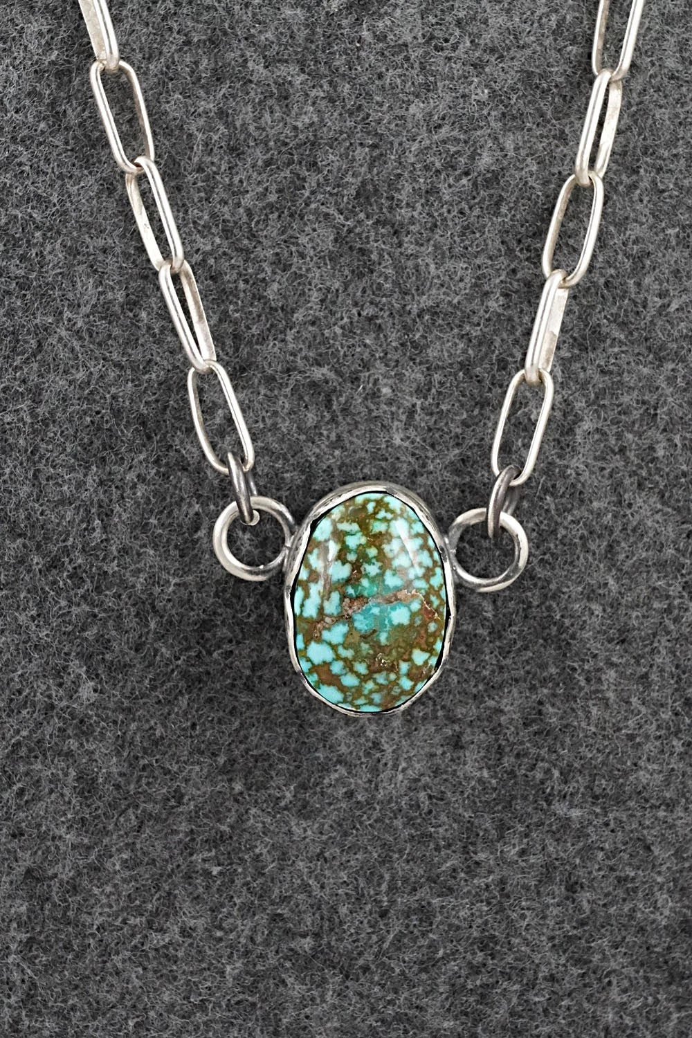Turquoise & Sterling Silver Necklace - Randy Boyd