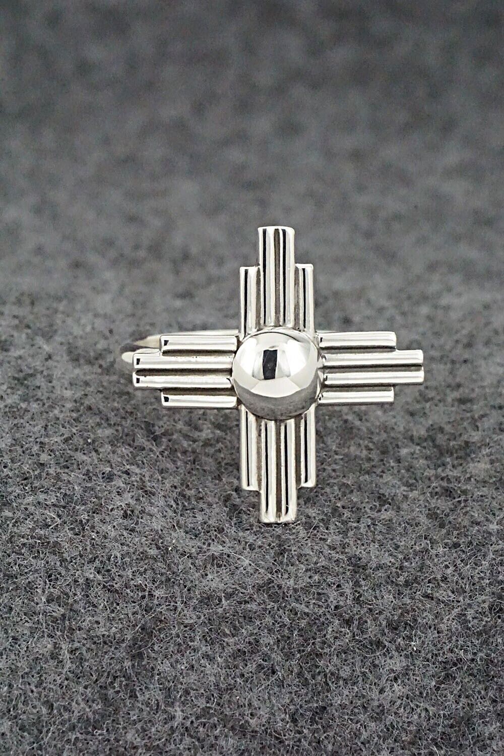 Sterling Silver Ring - Raymond Coriz - Size 9.75