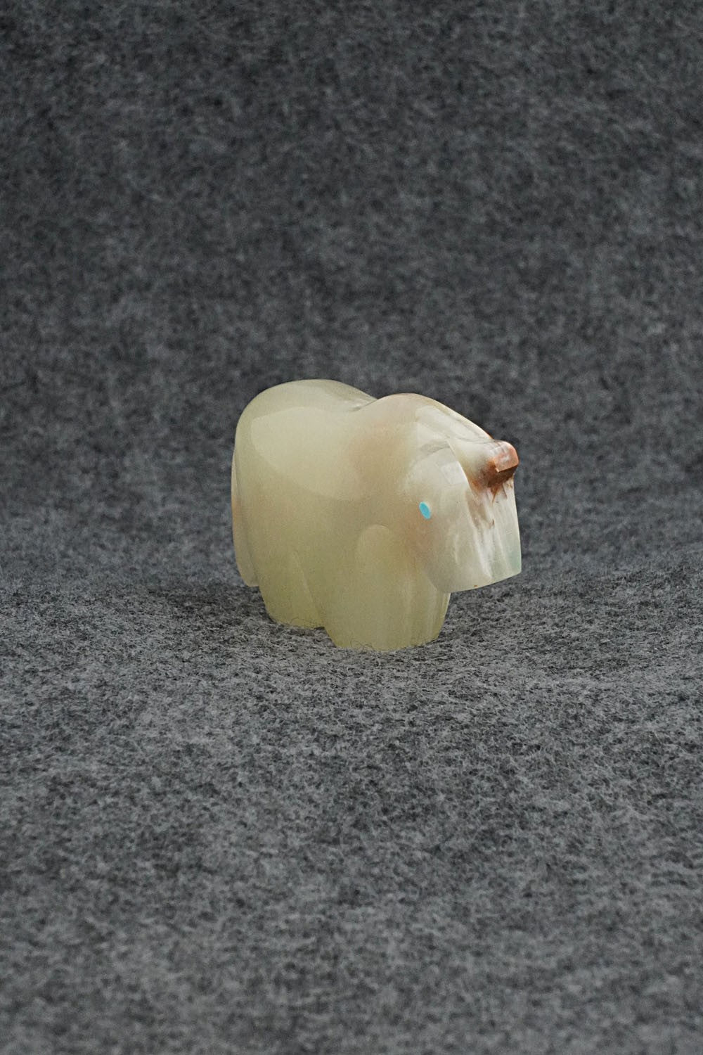 Horse Zuni Fetish Carving - Bernard Laiwakete
