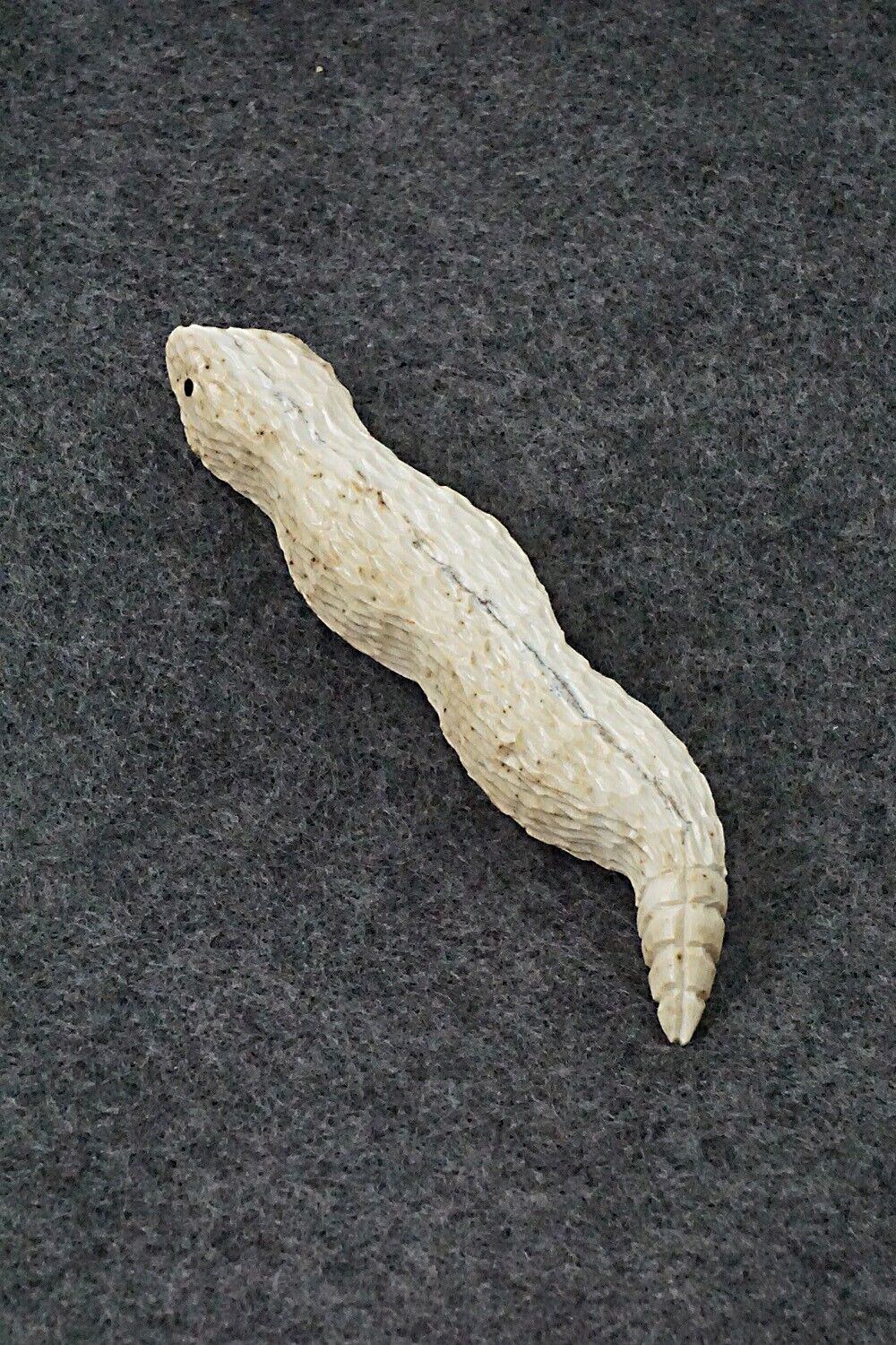 Rattlesnake Zuni Fetish Carving - Jesus Espino