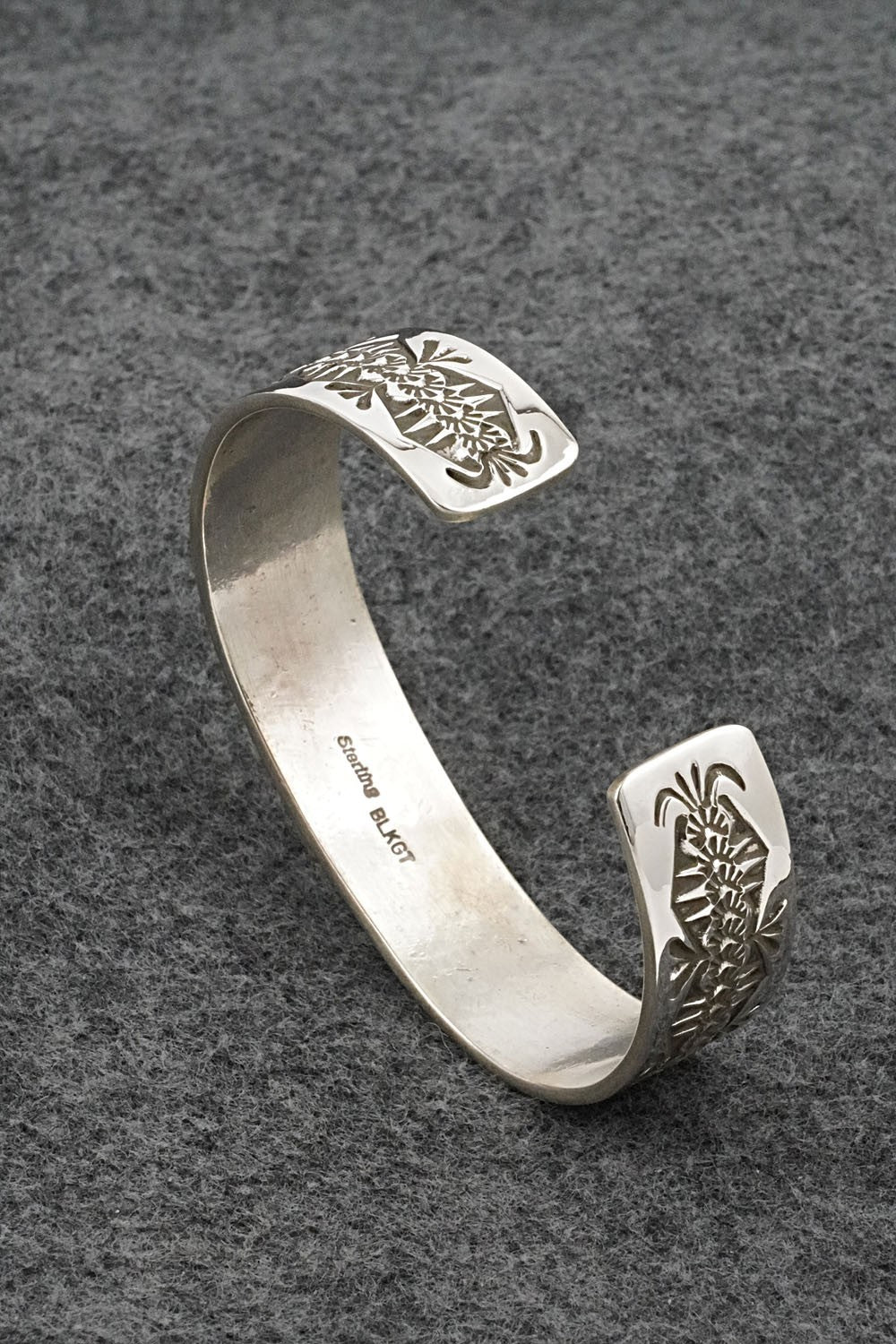 Turquoise & Sterling Silver Bracelet - Arnold Blackgoat