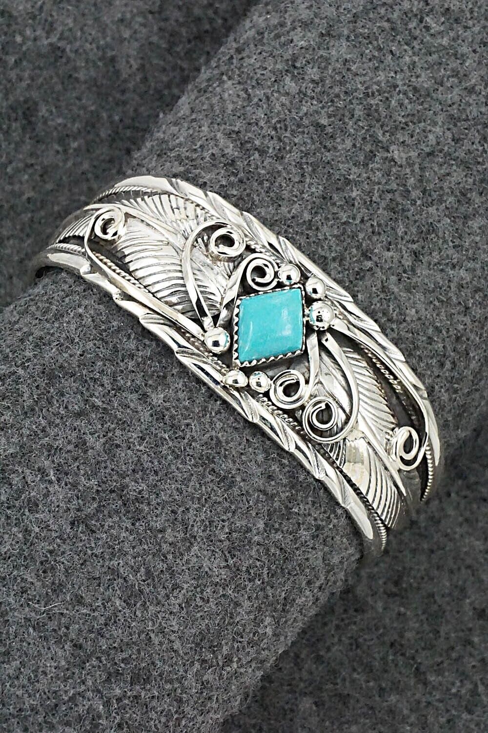 Turquoise & Sterling Silver Bracelet - Davey Morgan