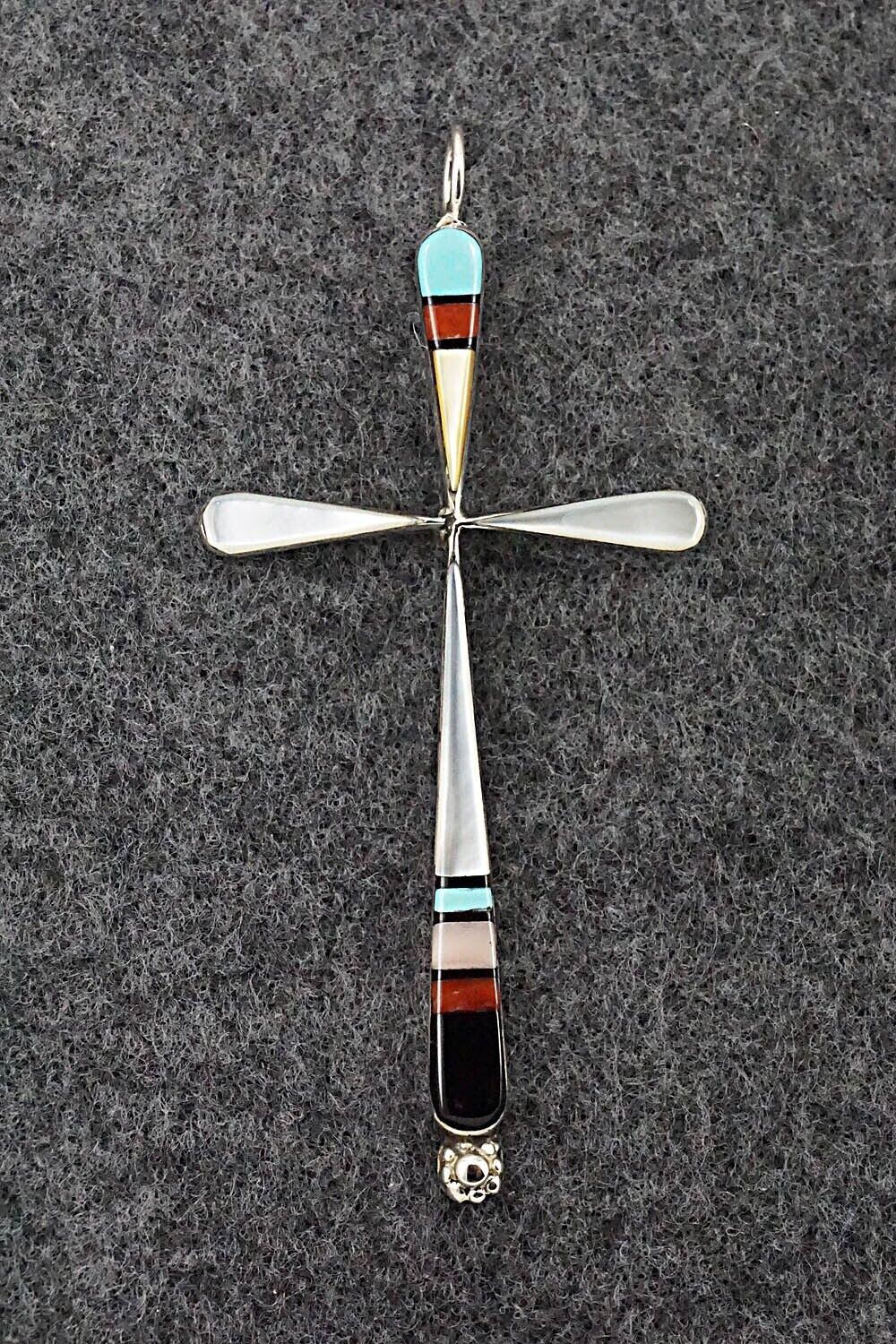 Multi-Stone & Sterling Silver Pendant - Sylvester Noche