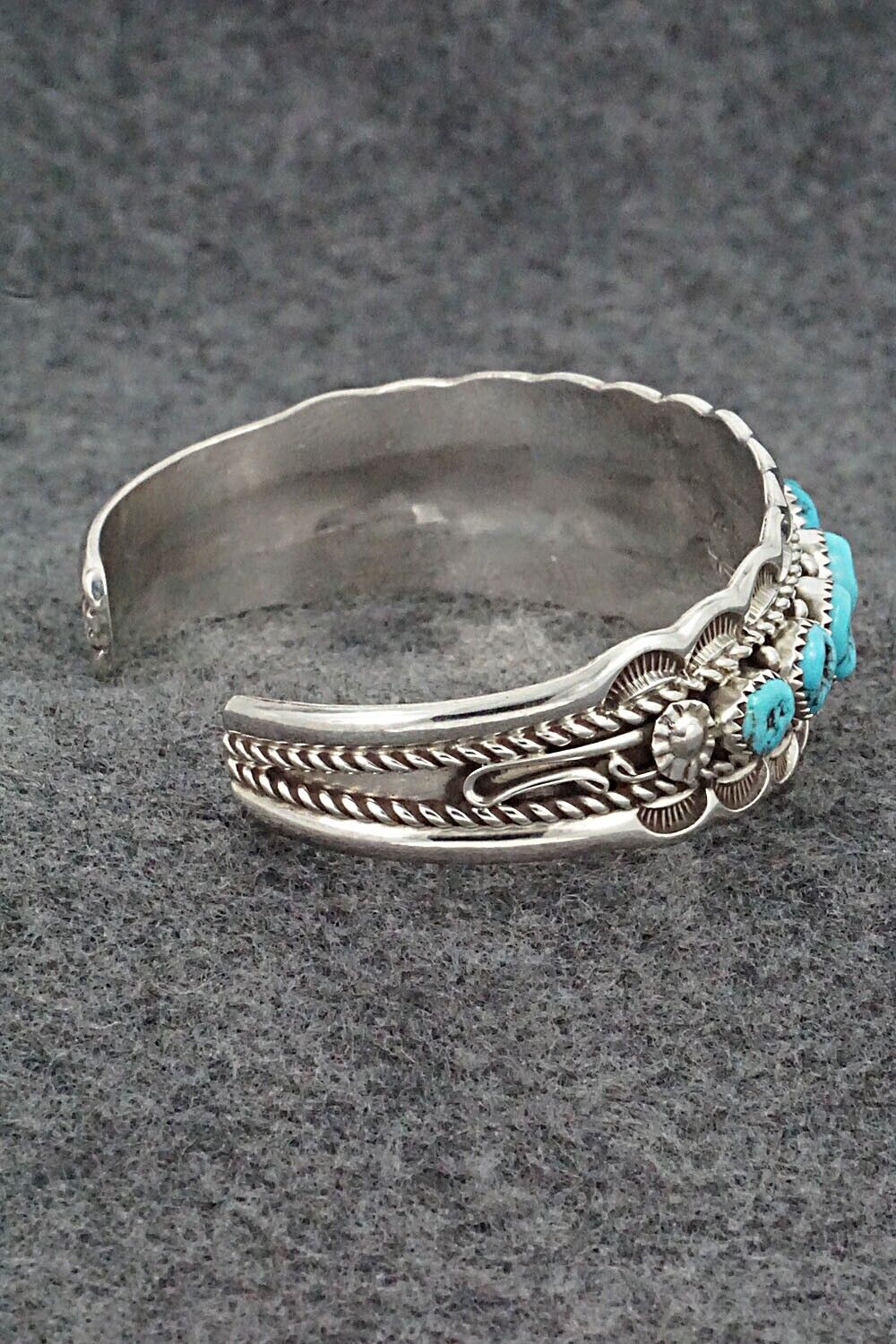 Turquoise & Sterling Silver Bracelet - Anthony Brown