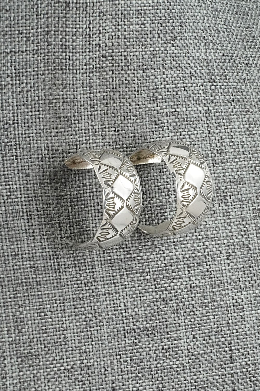 Sterling Silver Hoop Earrings - Nova Ashley