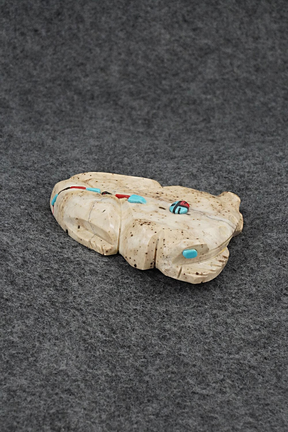 Frog Zuni Fetish Carving - Danette Laate