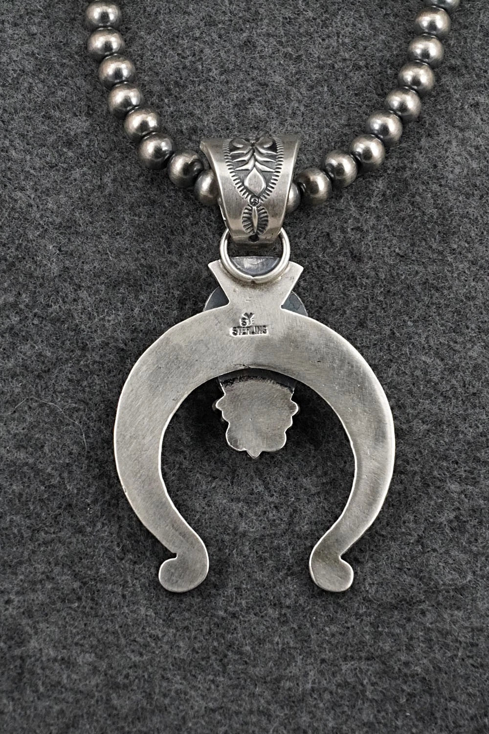 Turquoise & Sterling Silver Necklace - Samuel Yellowhair