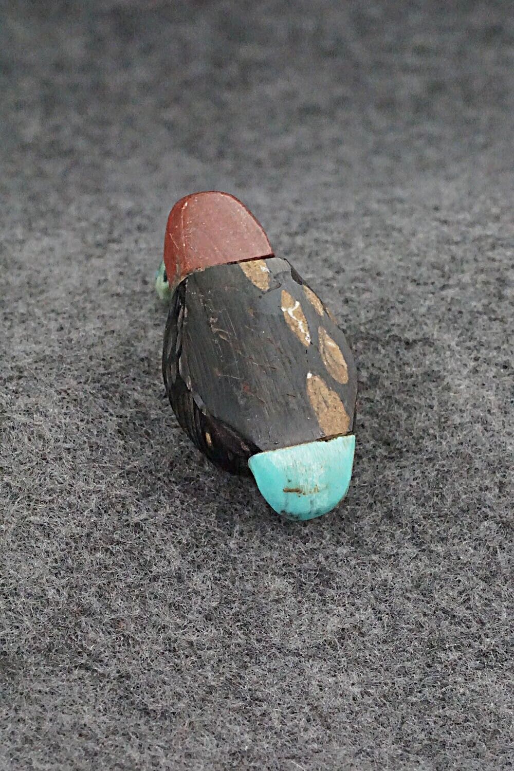 Duck Zuni Fetish Carving - Darrin Boone