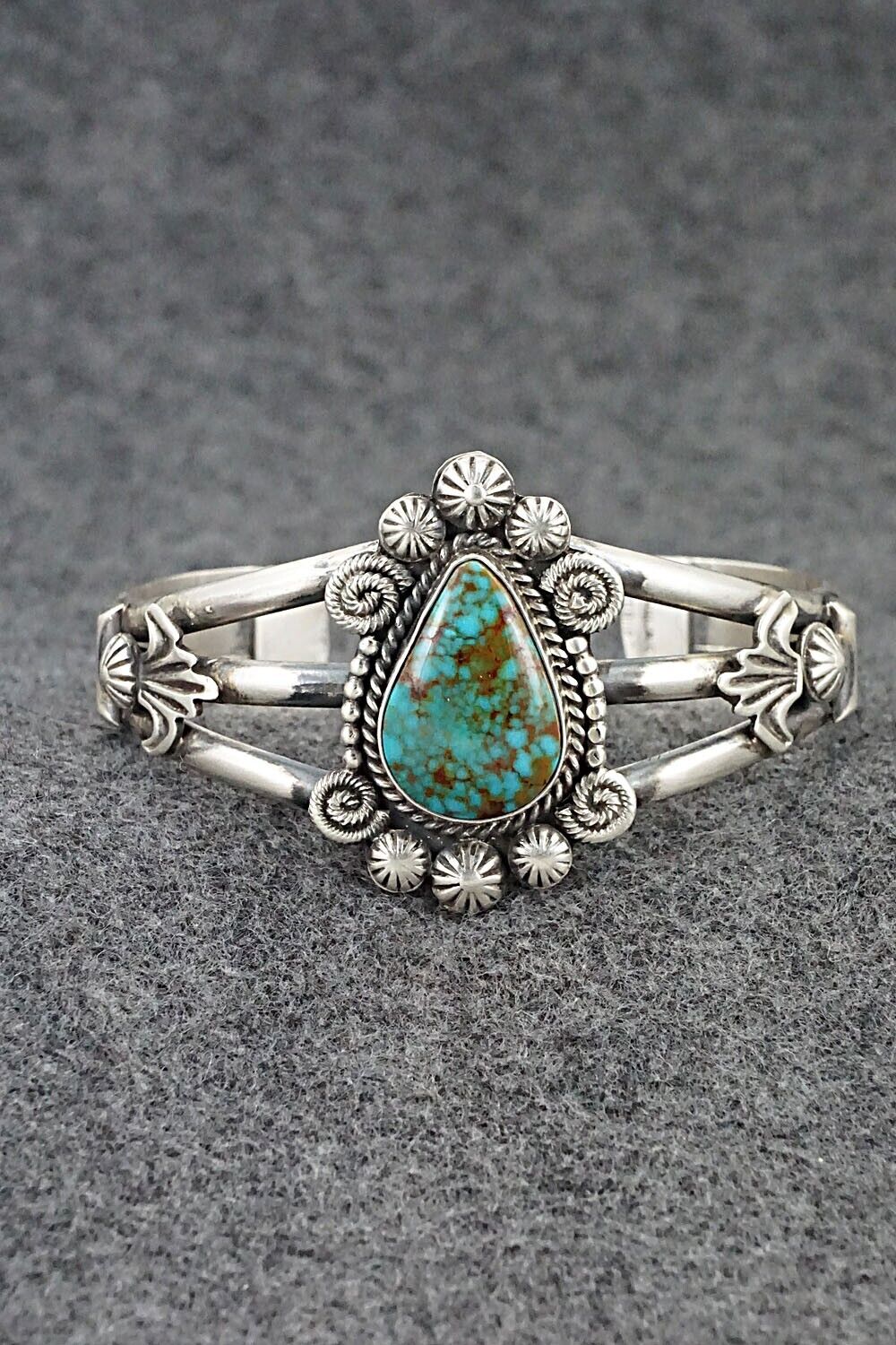 Turquoise & Sterling Silver Bracelet - Rosita Calladitto