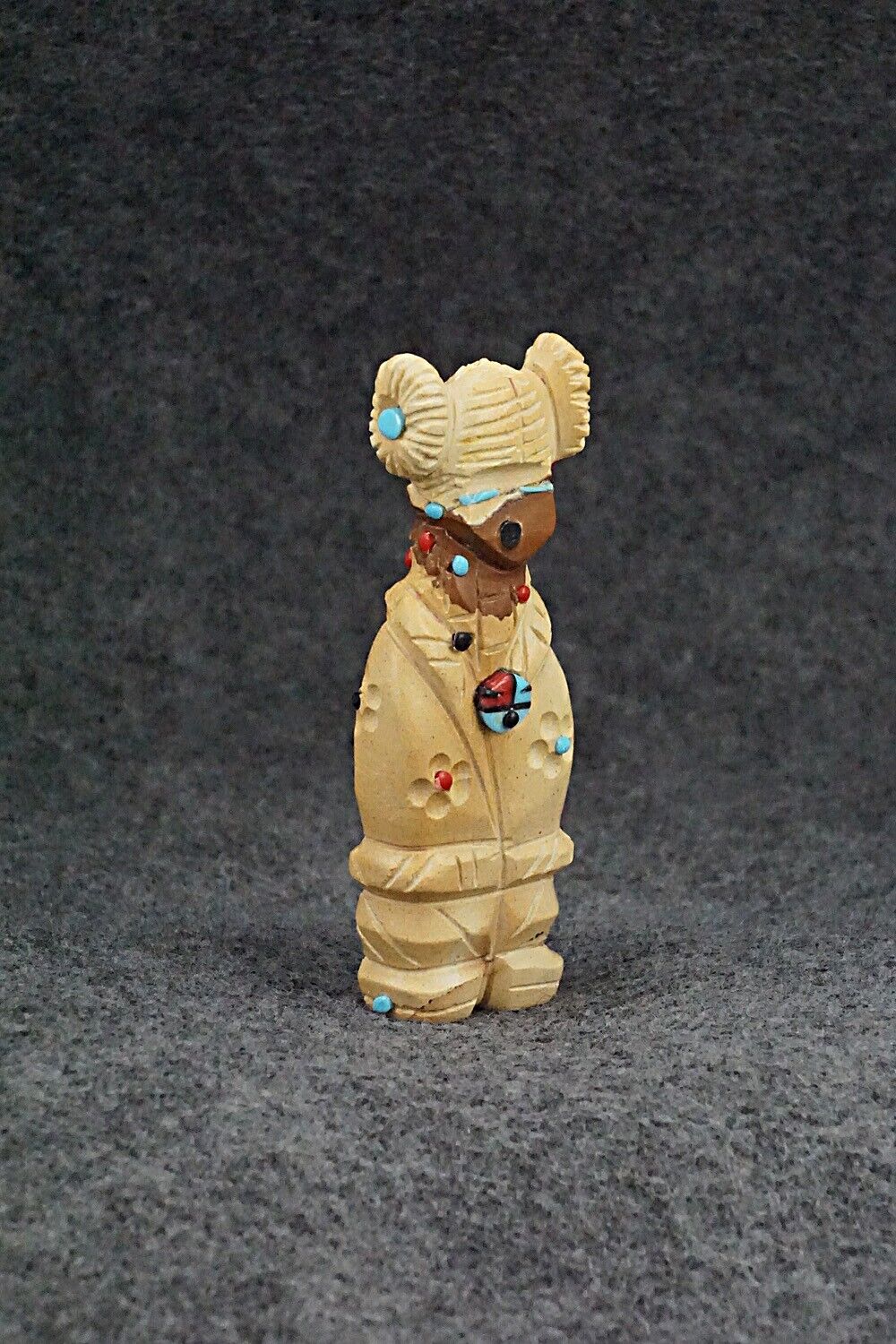 Corn Maiden Zuni Fetish Carving - Danette Laate