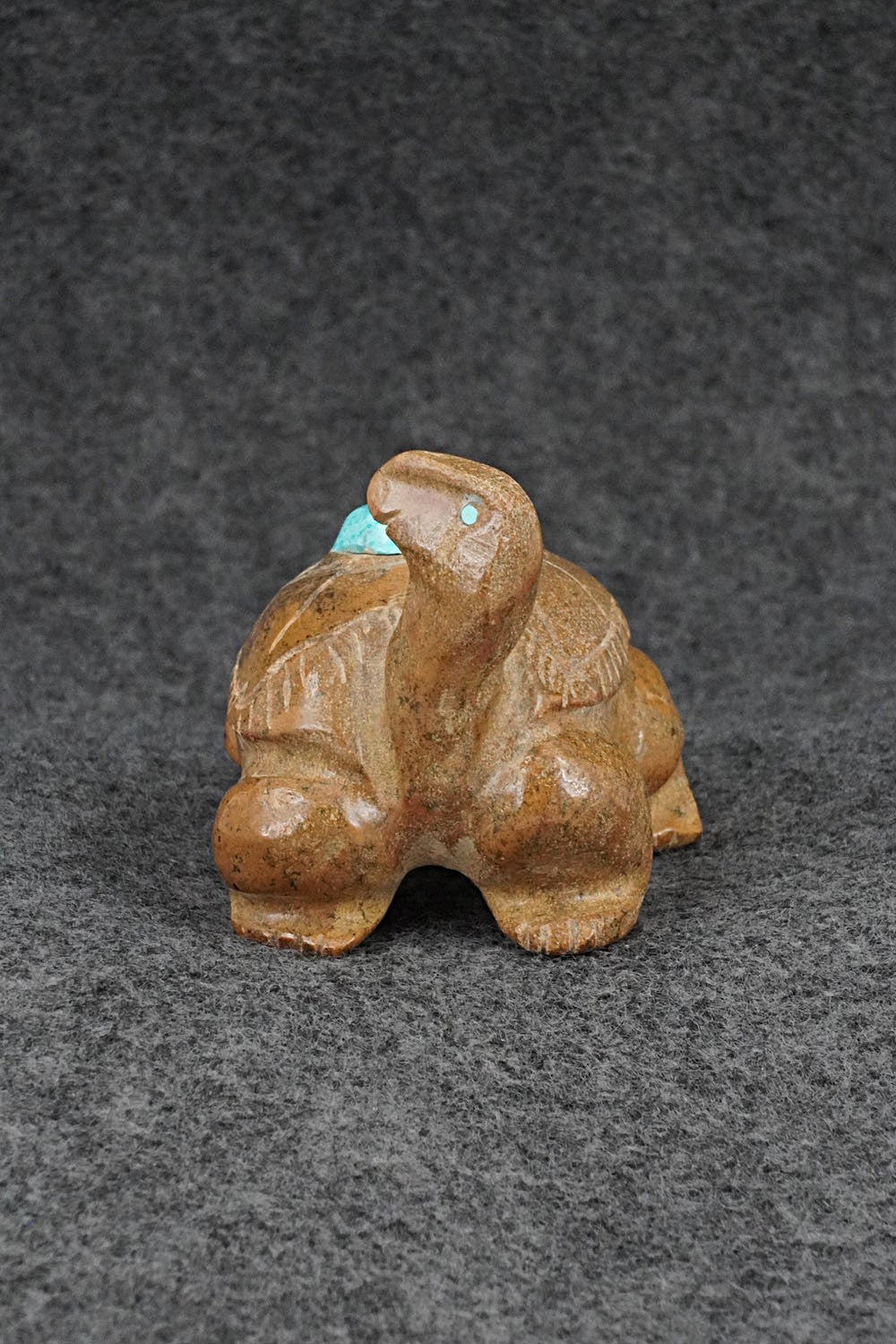 Turtle Zuni Fetish Carving - Freddie Leekya