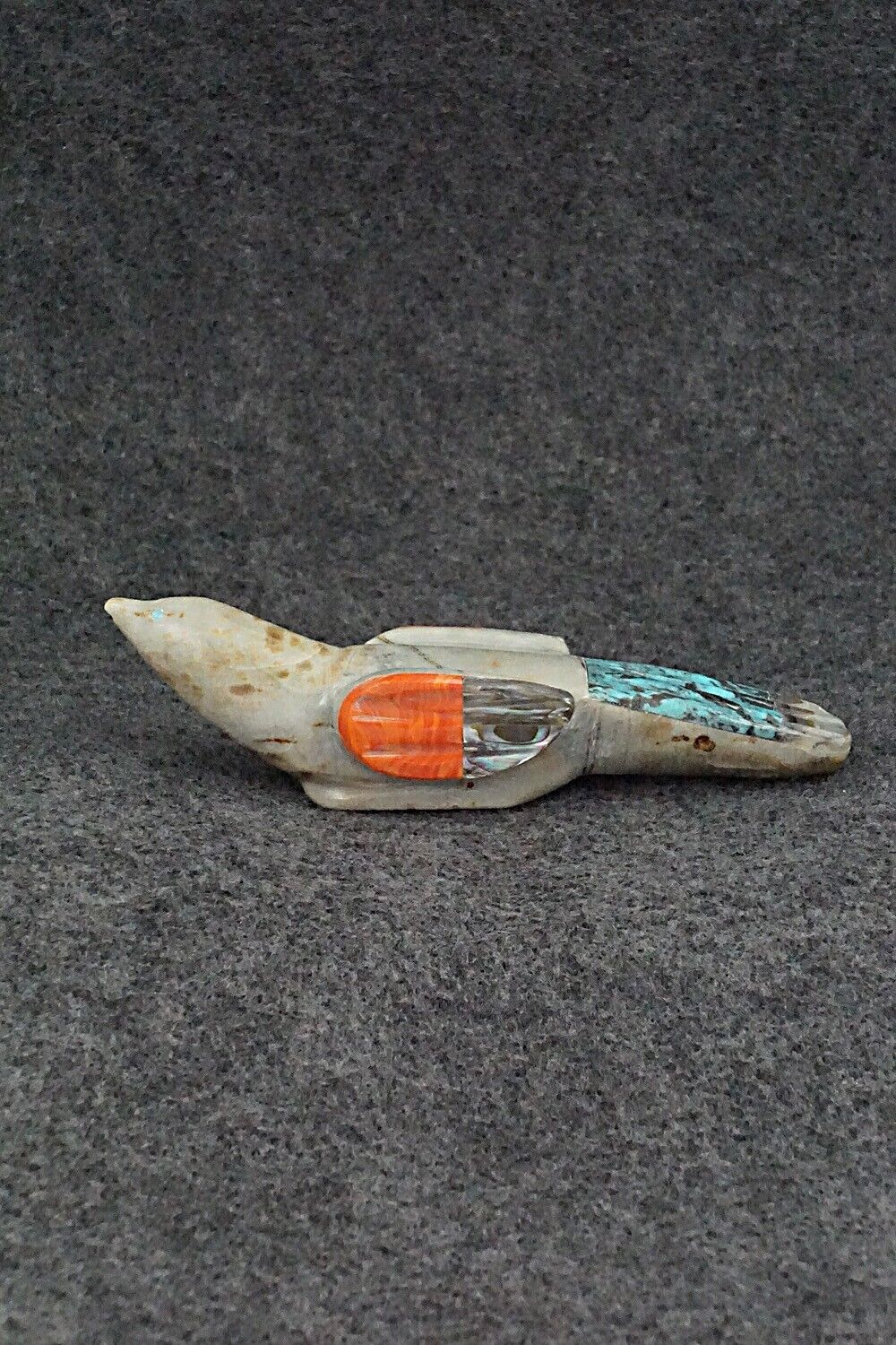 Bird Zuni Fetish Carving - Delvin Leekya