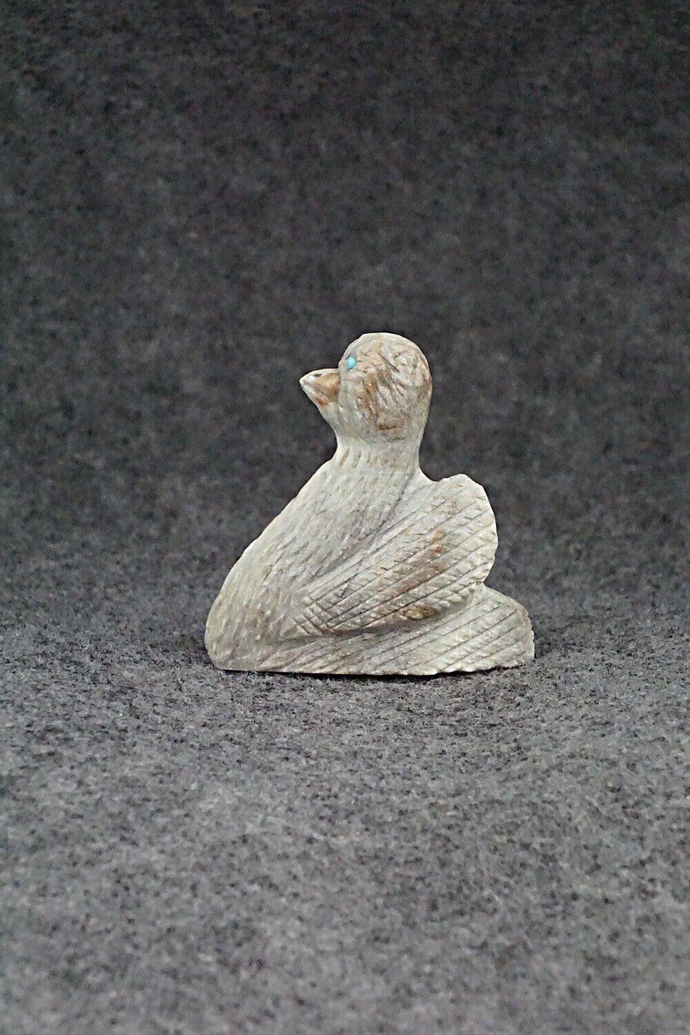 Swan Zuni Fetish Carving - Lindsey Cheama