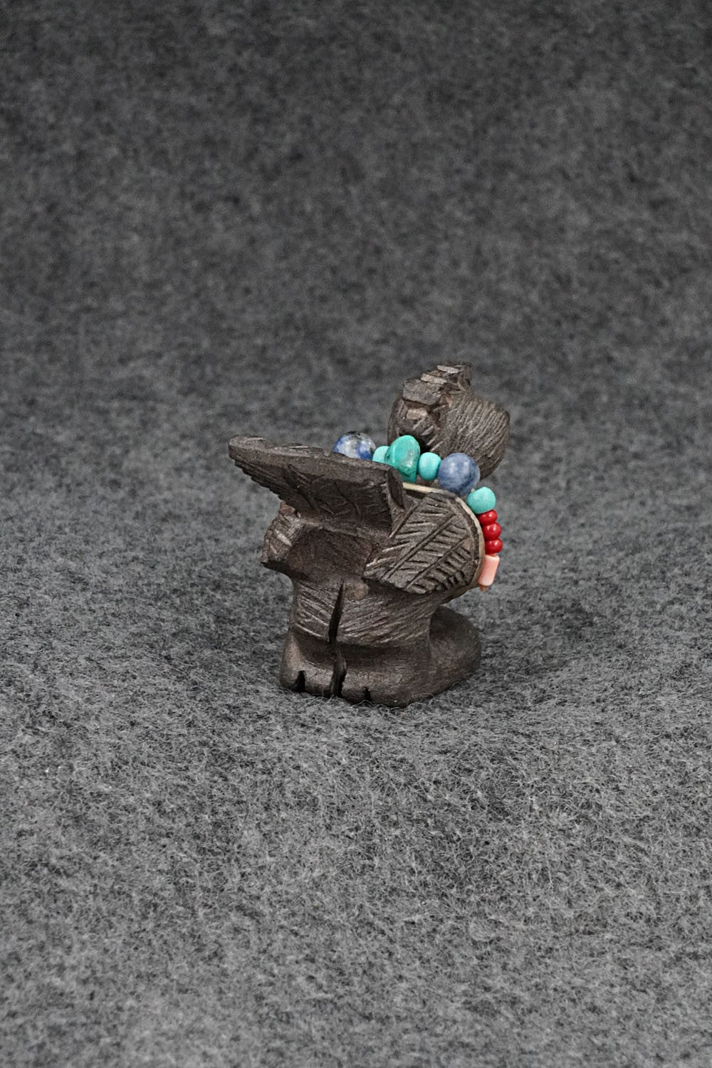 Roadrunner Zuni Fetish Carving - Douglas Martza