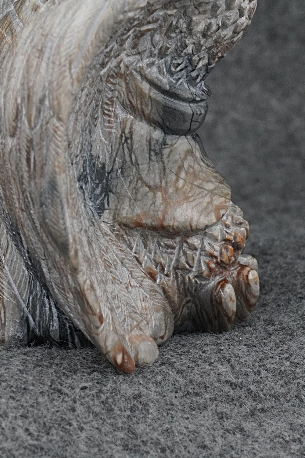 Eagle Dancer Zuni Fetish Carving - Terrance Panteah