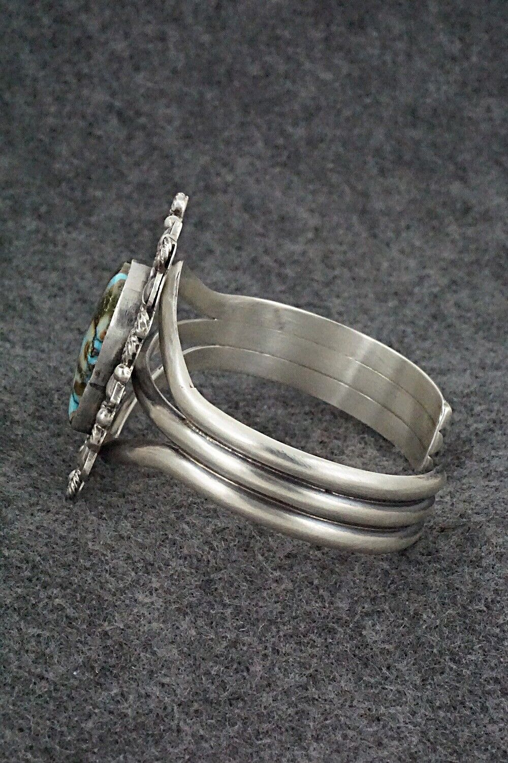 Turquoise & Sterling Silver Bracelet - Derrick Gordon