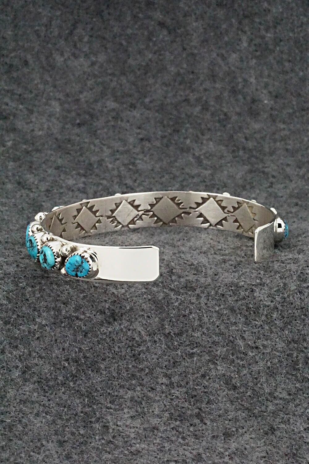 Turquoise & Sterling Silver Bracelet - Darlene Begay