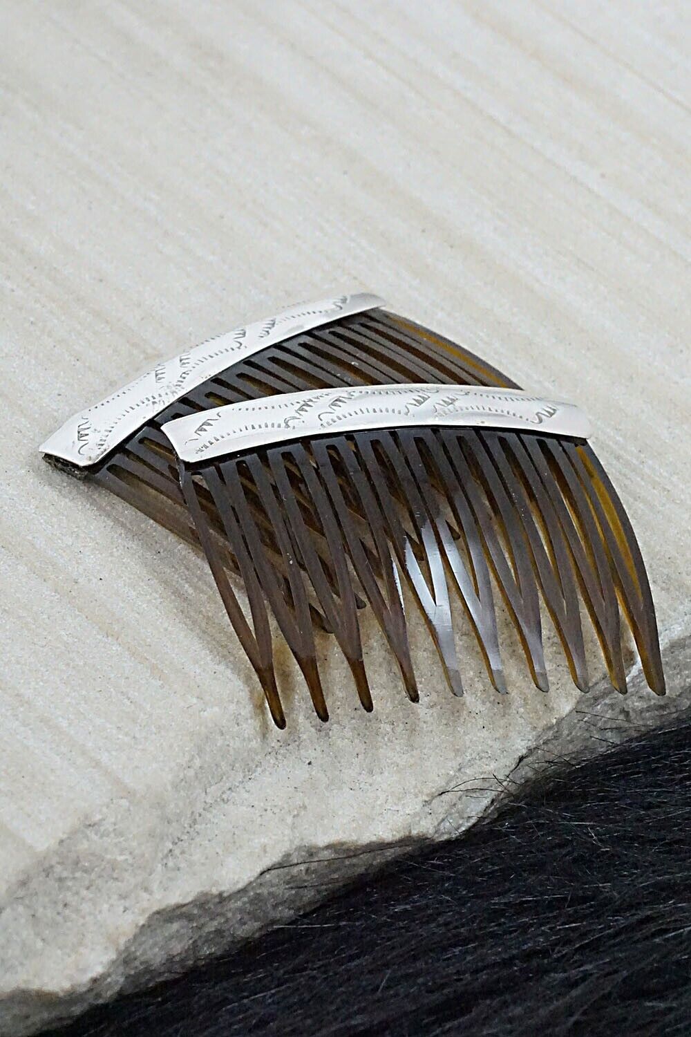 Sterling Silver Hair Combs - Randall Dalgai