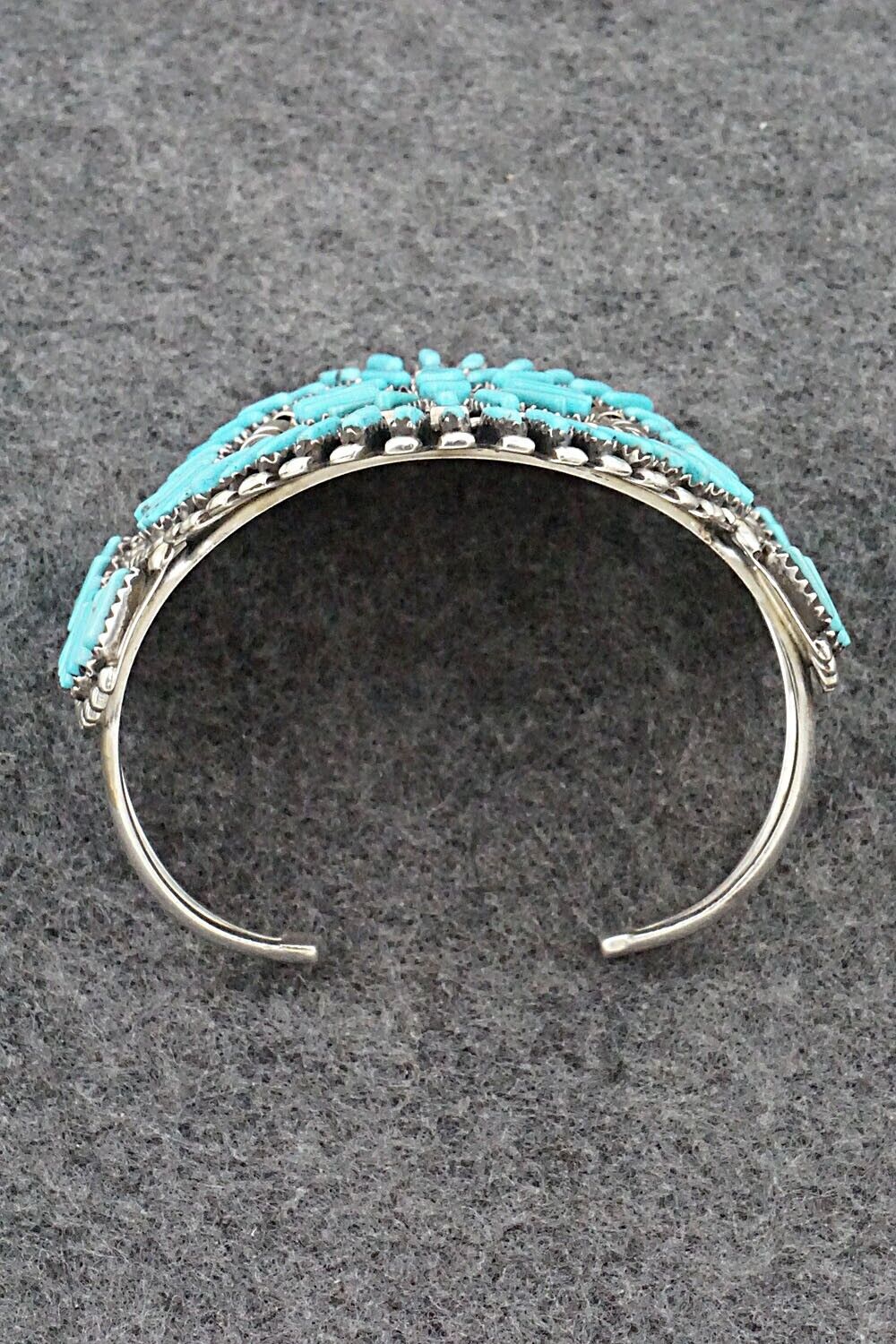 Turquoise & Sterling Silver Bracelet - Charlie John