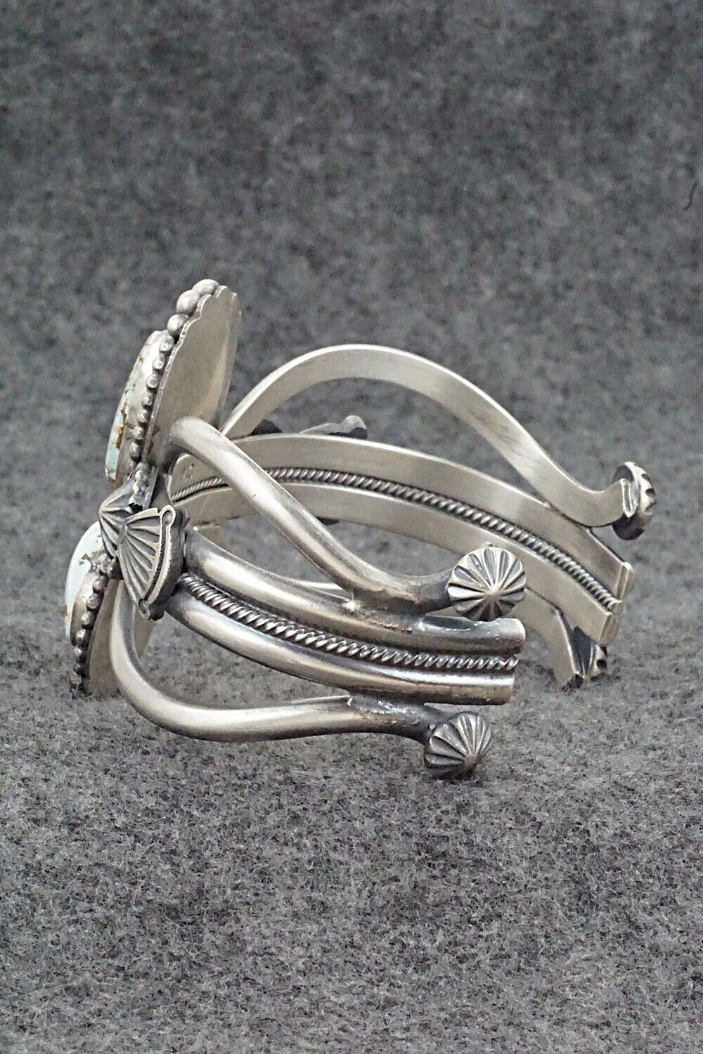 Turquoise & Sterling Silver Bracelet - Michael Calladitto