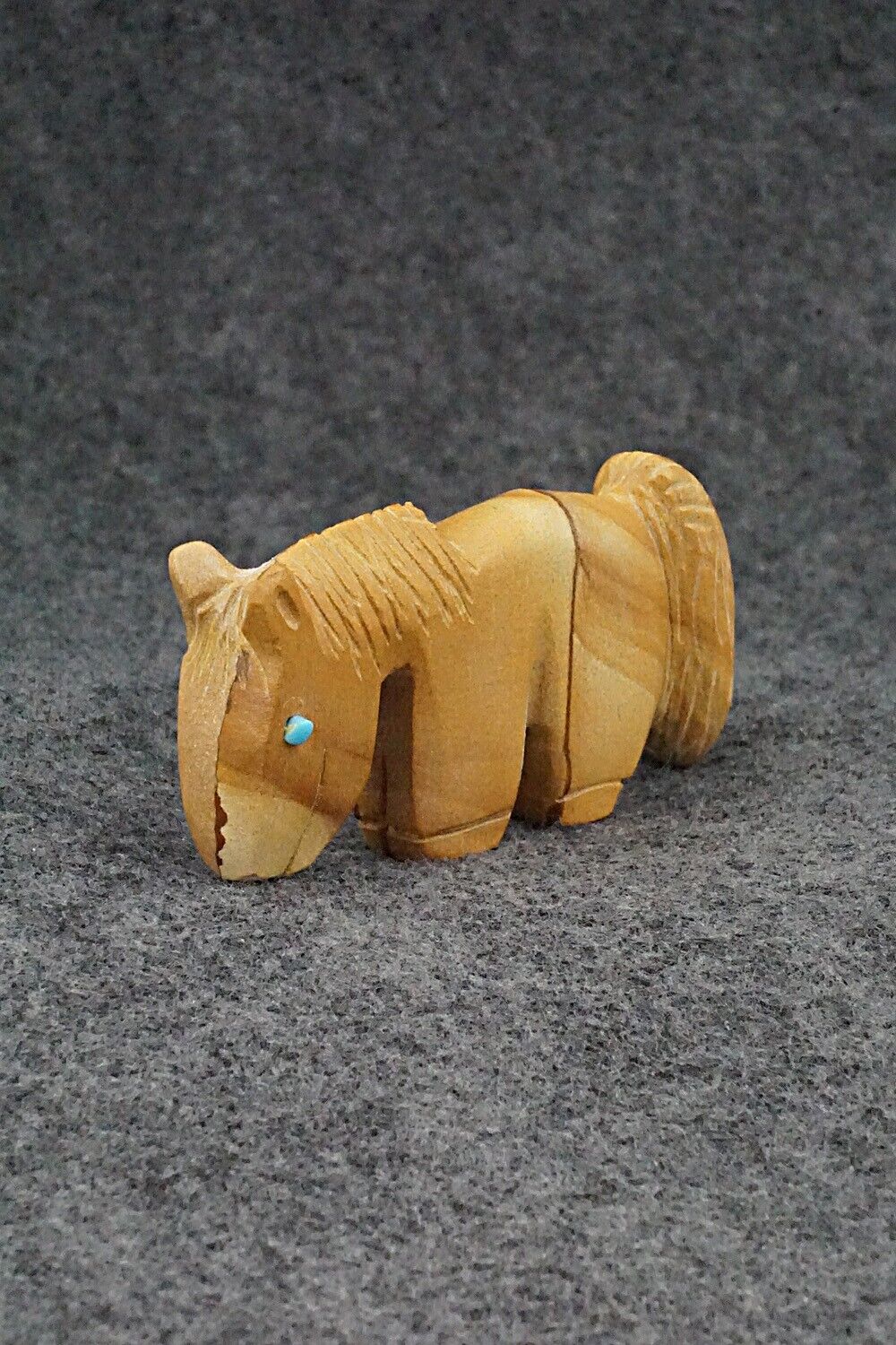 Horse Zuni Fetish Carving - Cody Chavez