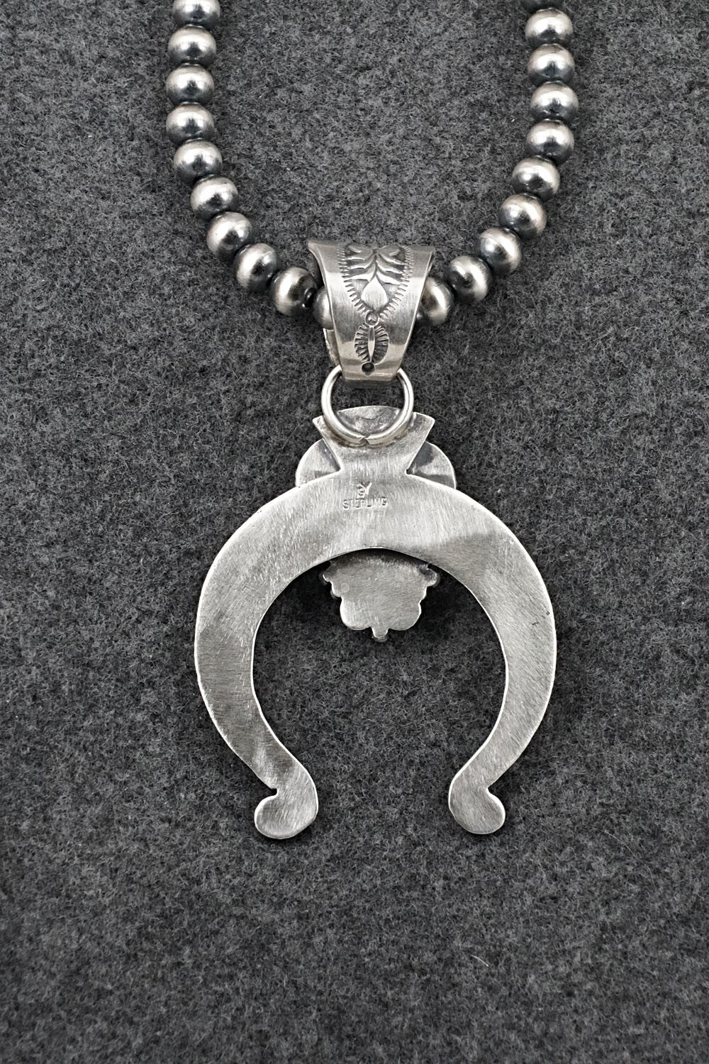 Turquoise & Sterling Silver Necklace - Samuel Yellowhair