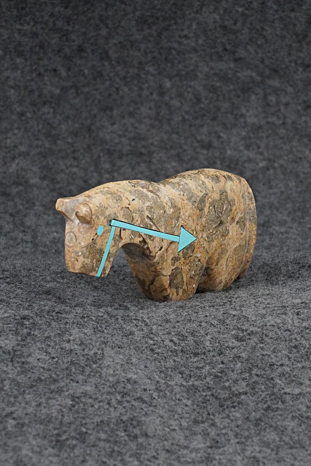 Horse Zuni Fetish Carving - Bernard Laiwakete