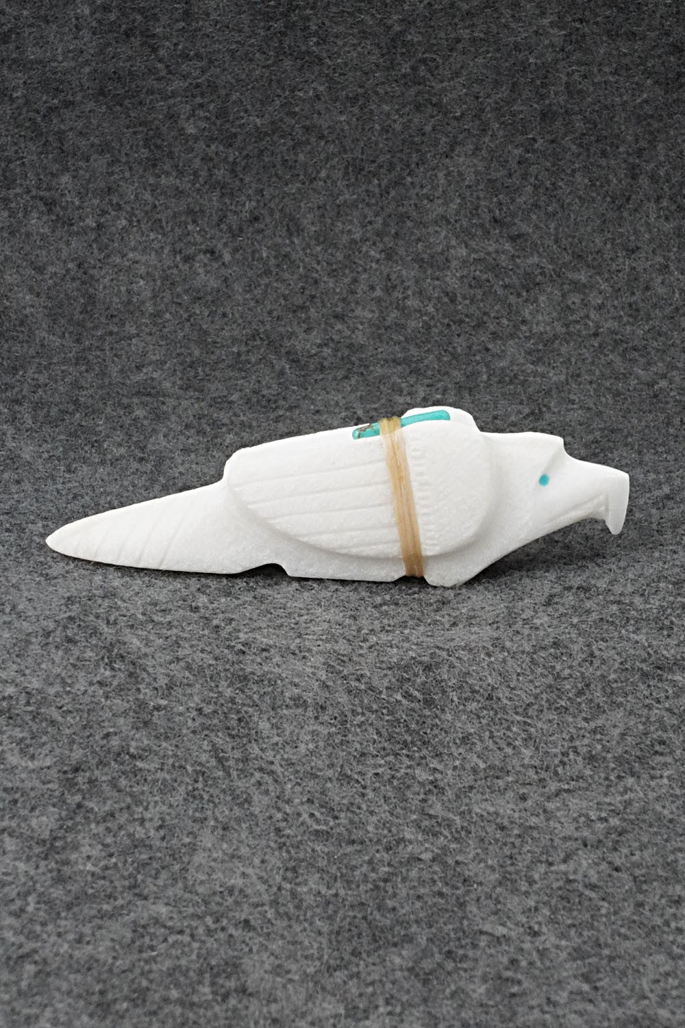 Eagle Zuni Fetish Carving - Herb Halate