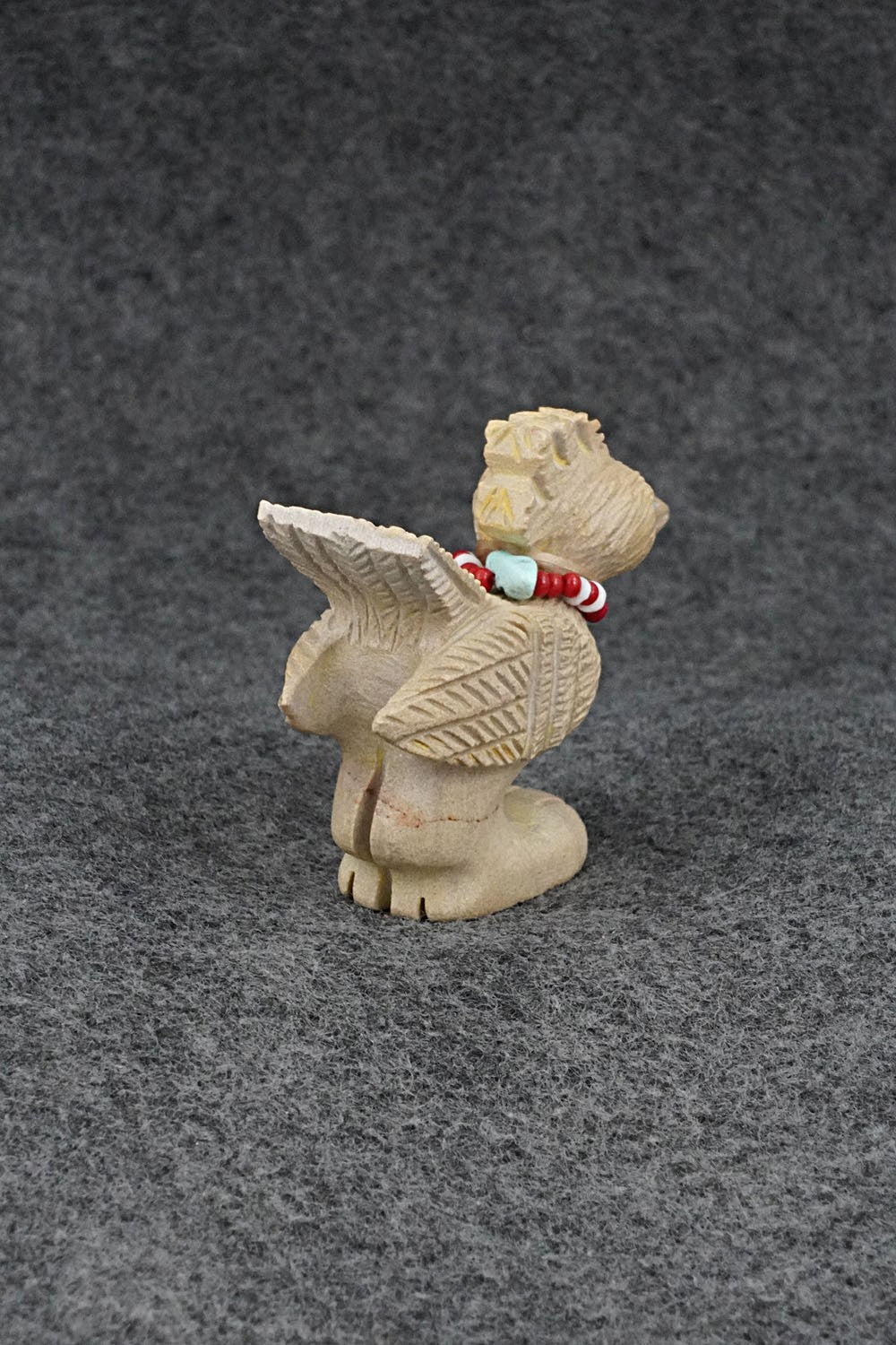 Roadrunner Zuni Fetish Carving - Douglas Martza
