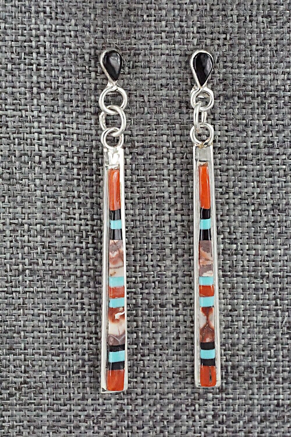 Multi-Stone & Sterling Silver Earrings - Jeanette Chavez