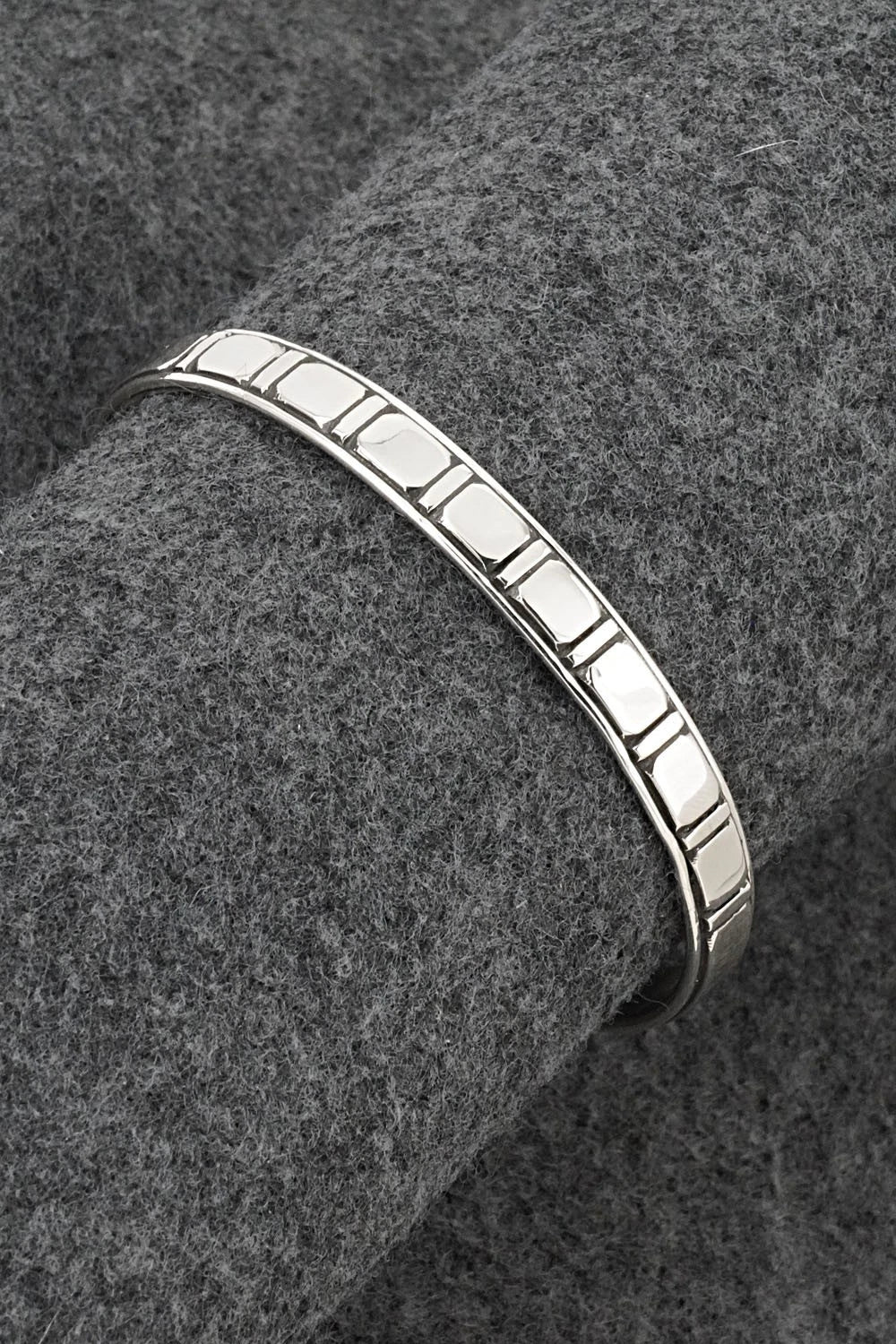Sterling Silver Bracelet - Jonathan Nez
